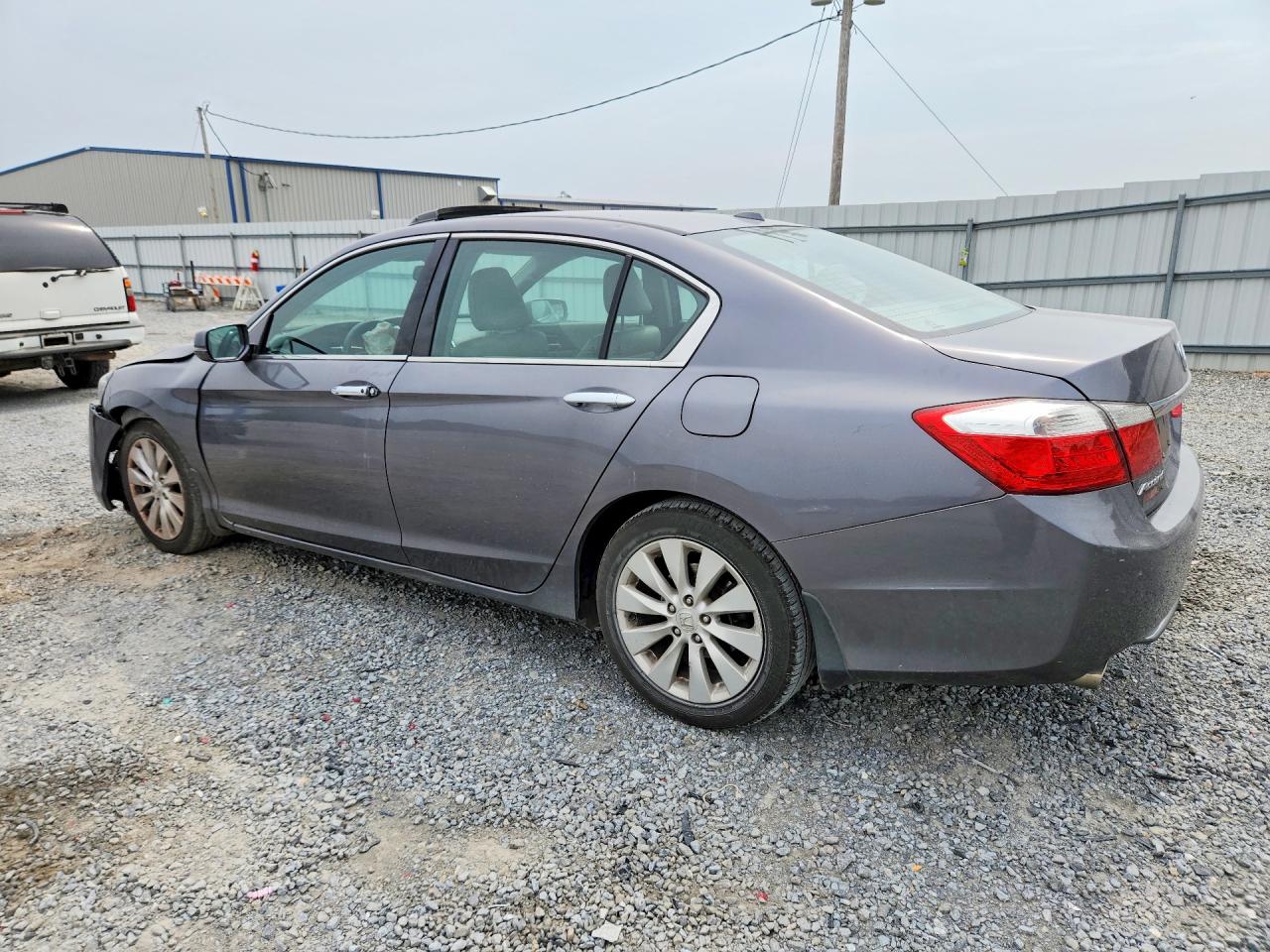 2013 Honda Accord Touring Gray vin: 1HGCR3F91DA038686