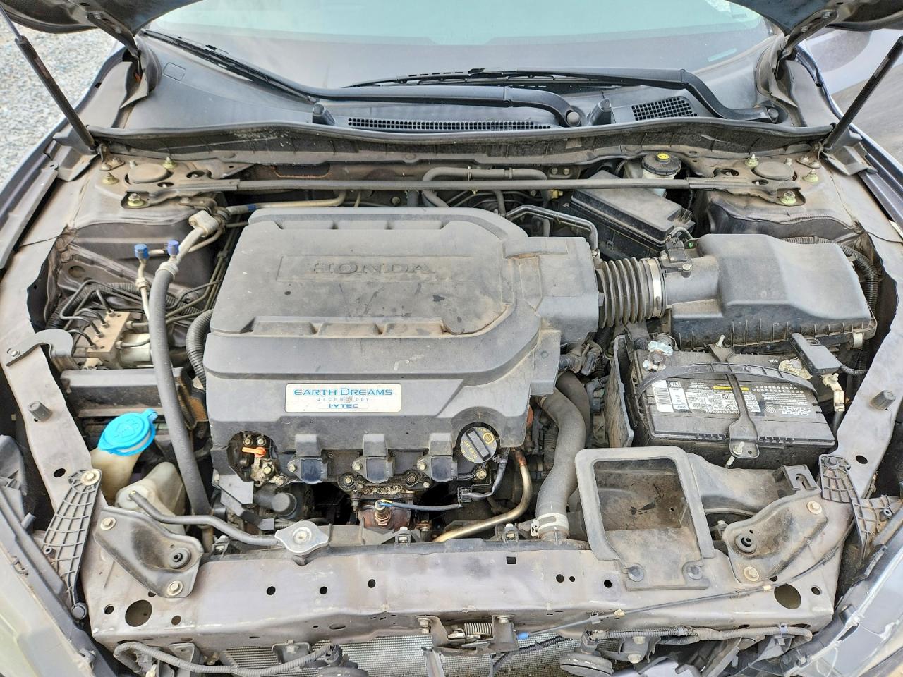 2013 Honda Accord Touring Gray vin: 1HGCR3F91DA038686