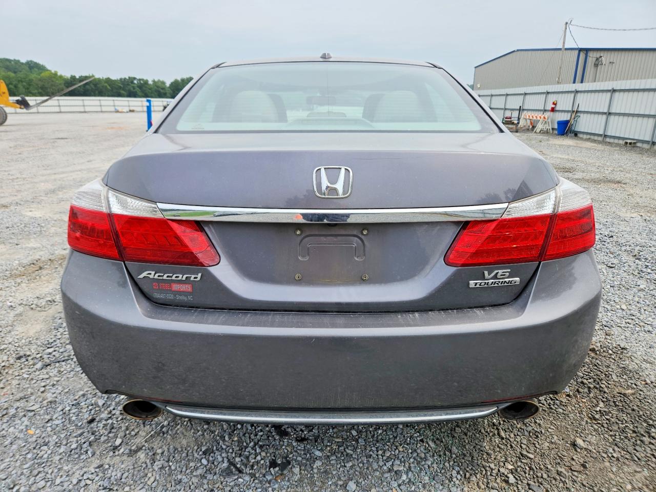 2013 Honda Accord Touring Gray vin: 1HGCR3F91DA038686