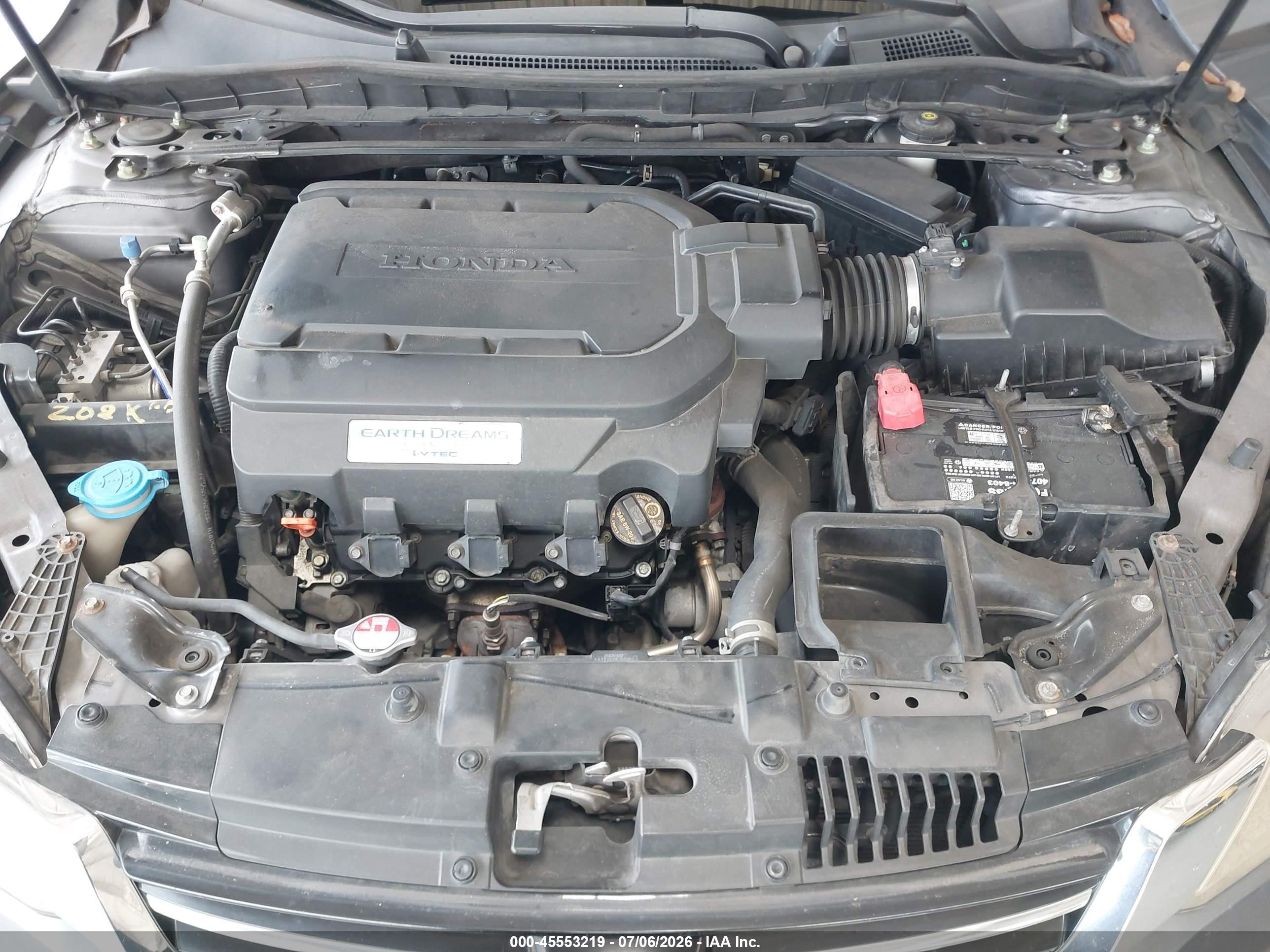 2014 Honda Accord Touring Gray vin: 1HGCR3F91EA010713