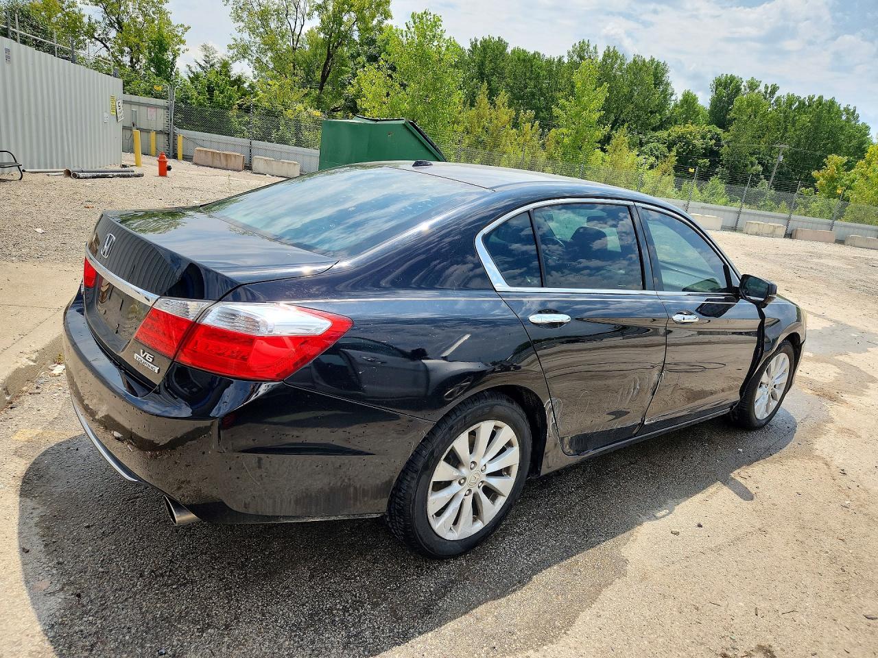 2014 Honda Accord Touring Черный vin: 1HGCR3F91EA012302