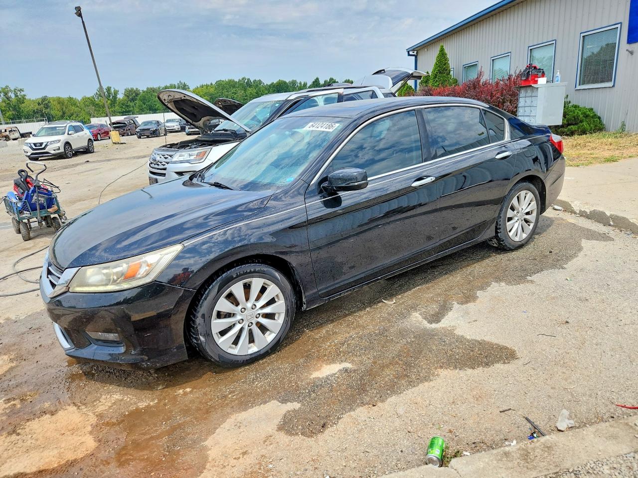 2014 Honda Accord Touring Черный vin: 1HGCR3F91EA012302