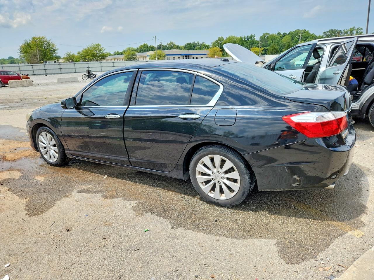 2014 Honda Accord Touring Черный vin: 1HGCR3F91EA012302