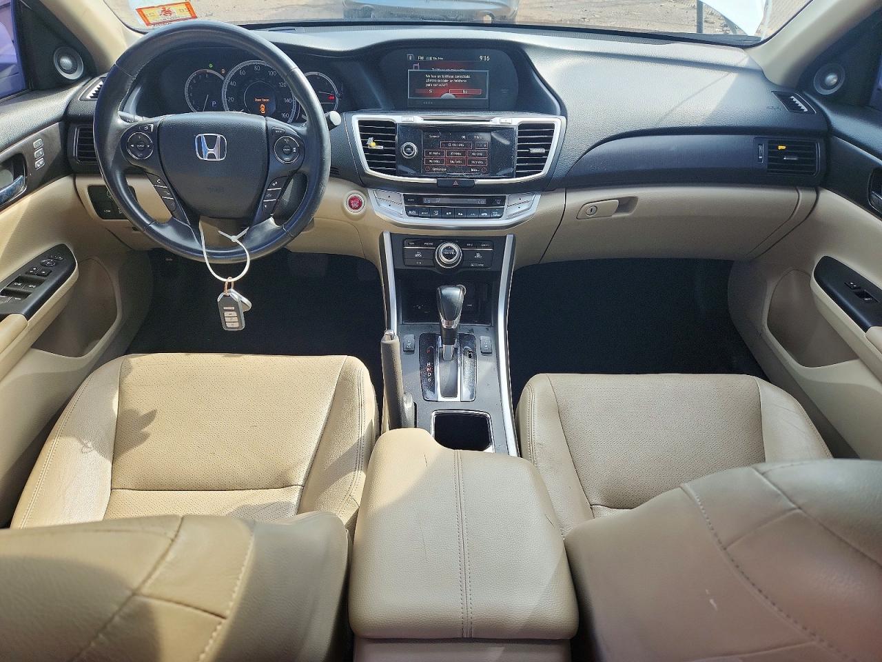 2015 Honda Accord Touring White vin: 1HGCR3F91FA013547