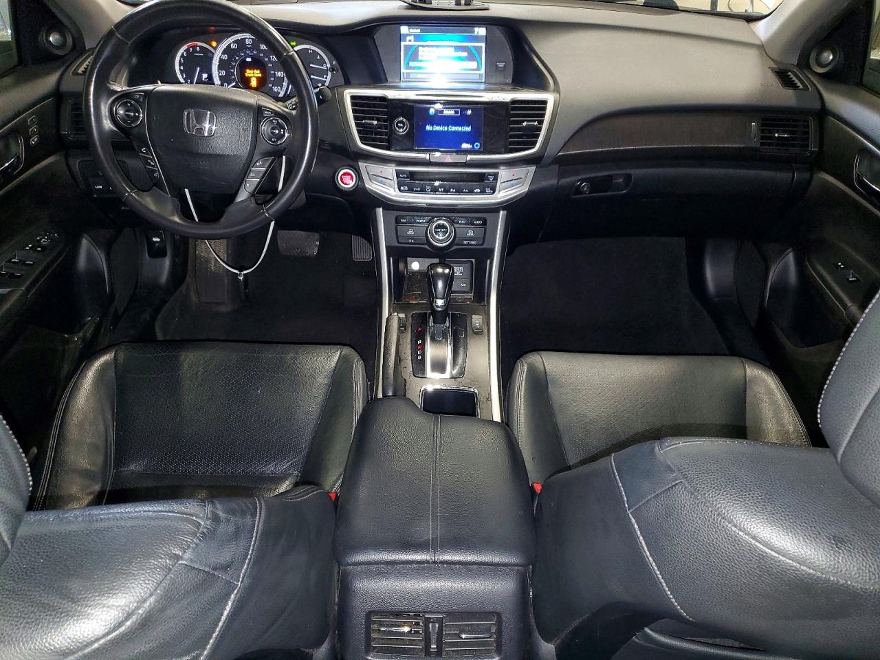2014 Honda Accord Touring Silver vin: 1HGCR3F92EA007724