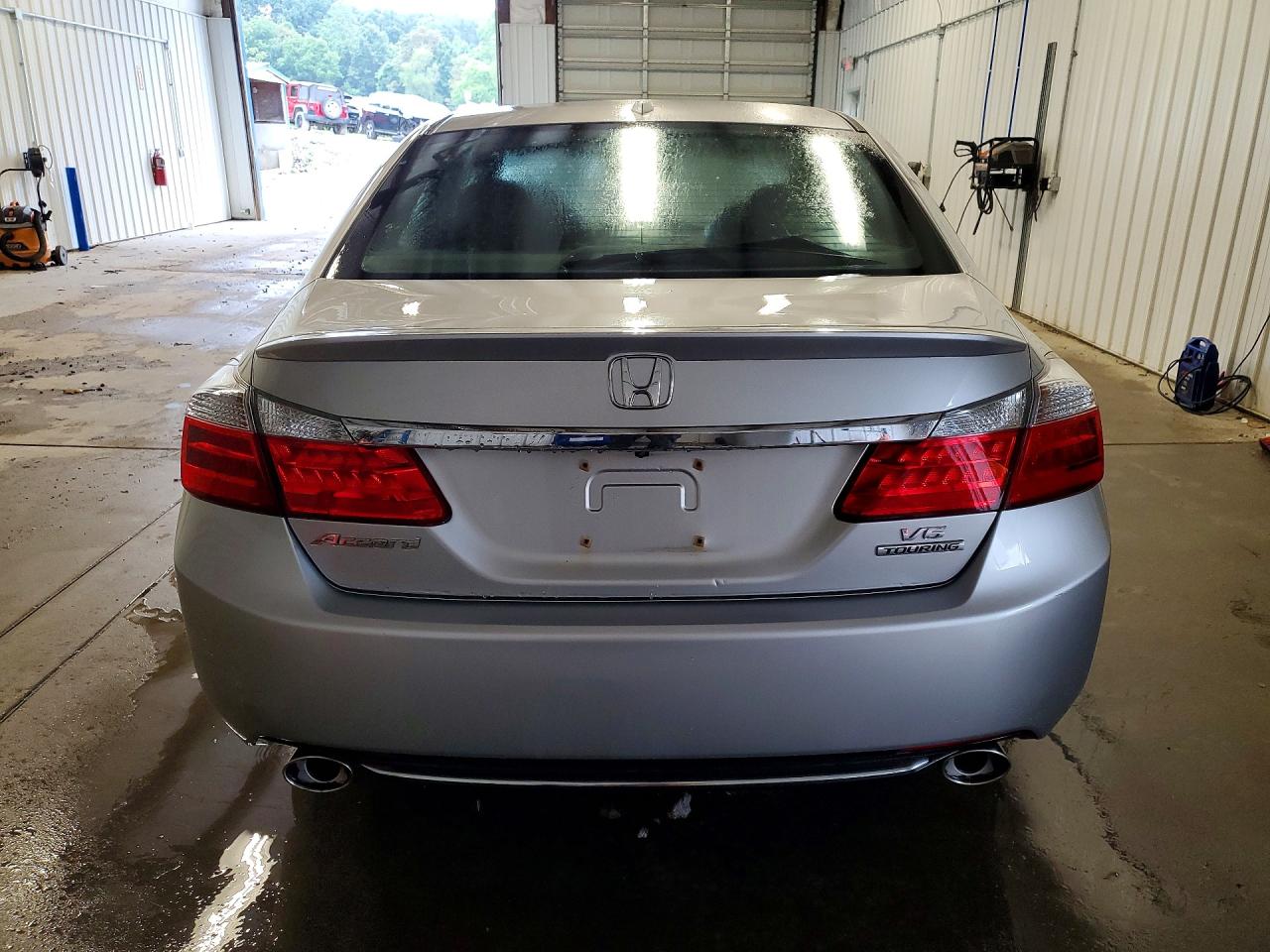 2014 Honda Accord Touring Silver vin: 1HGCR3F92EA007724
