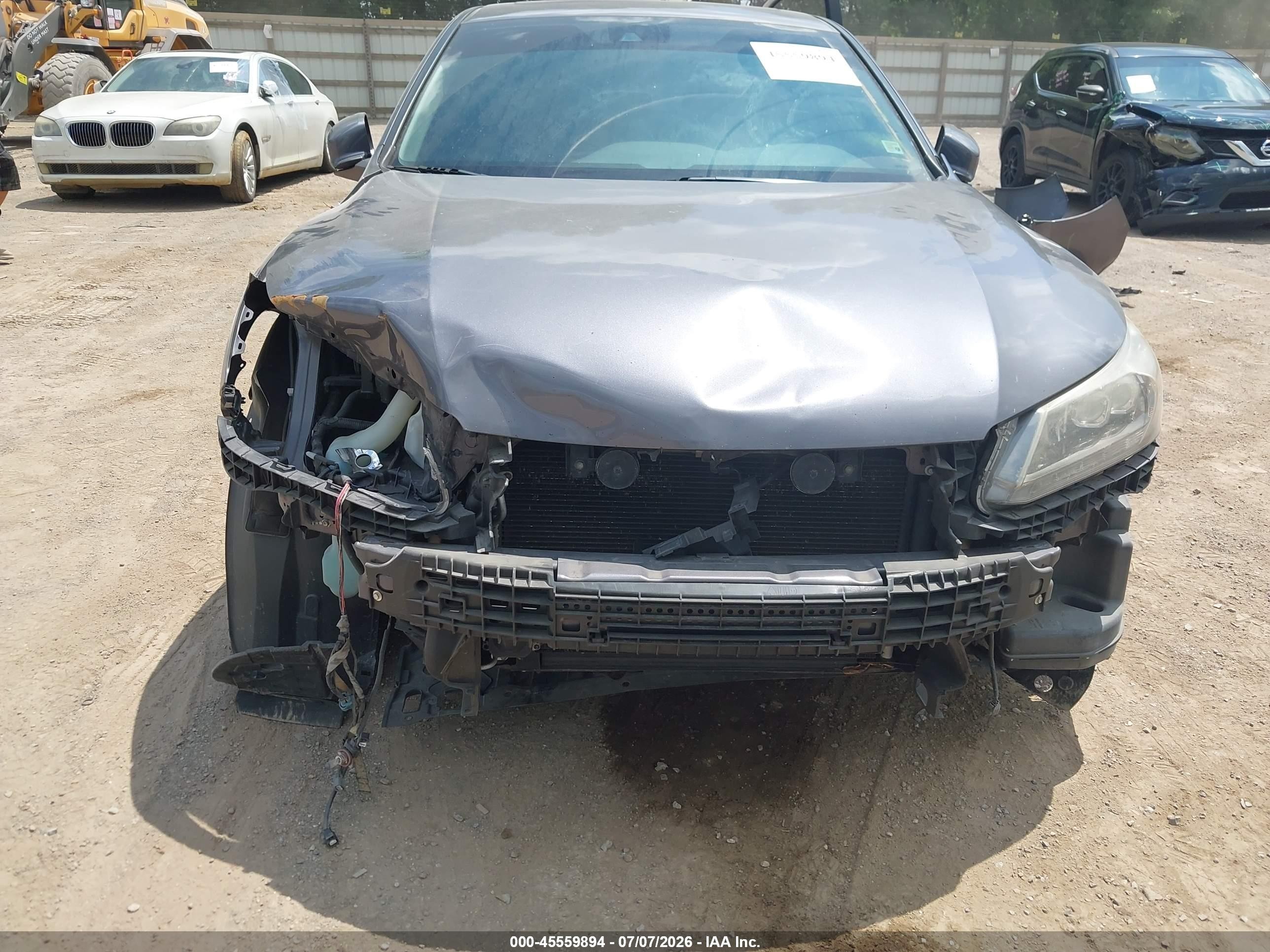 2014 Honda Accord Touring Gray vin: 1HGCR3F92EA031893