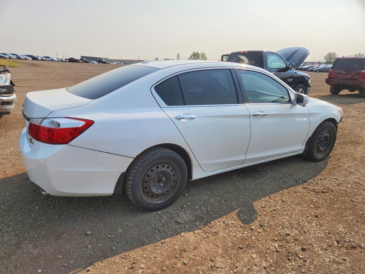 2014 Honda Accord Touring Белый vin: 1HGCR3F92EA801915
