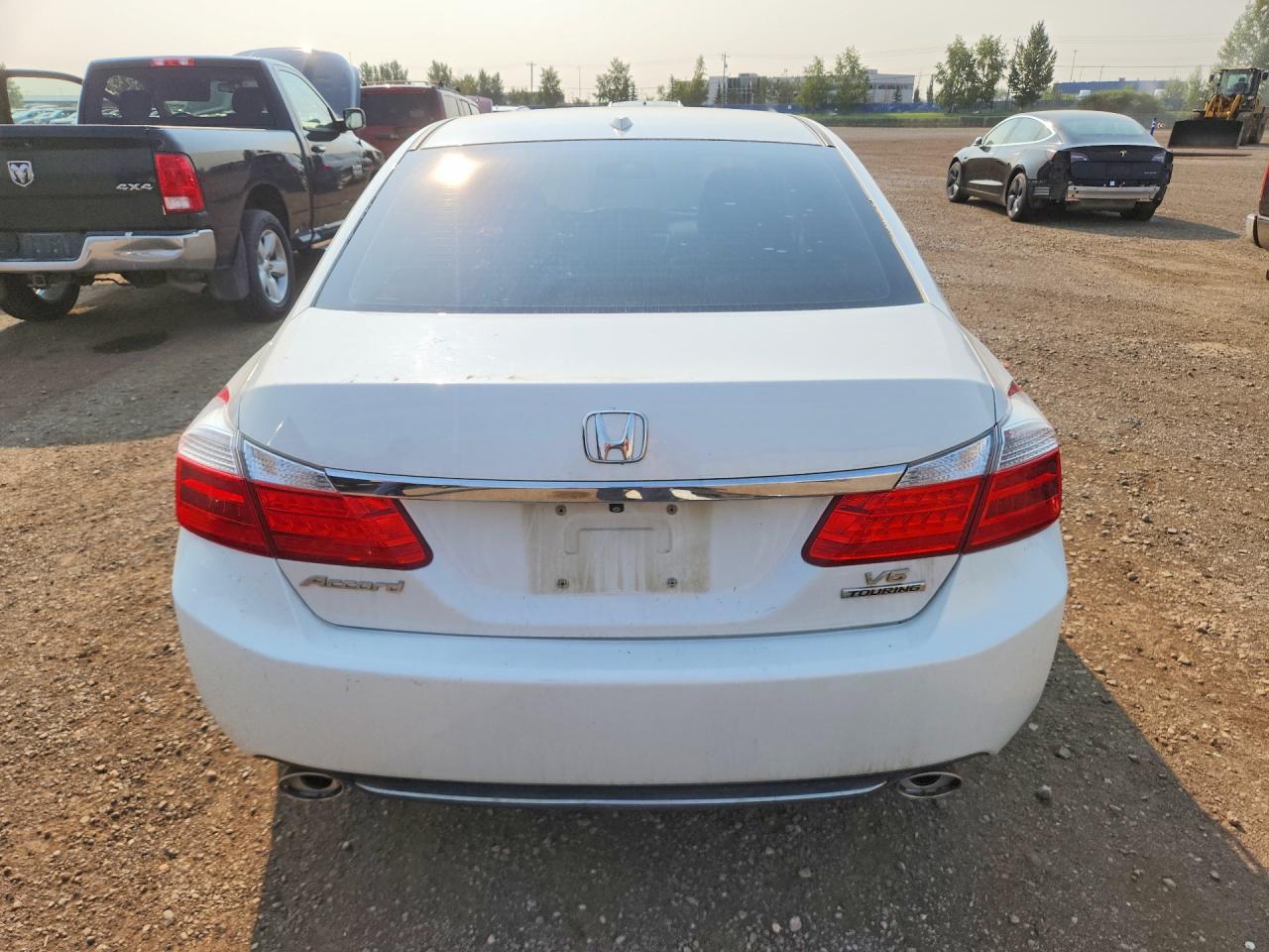 2014 Honda Accord Touring Белый vin: 1HGCR3F92EA801915