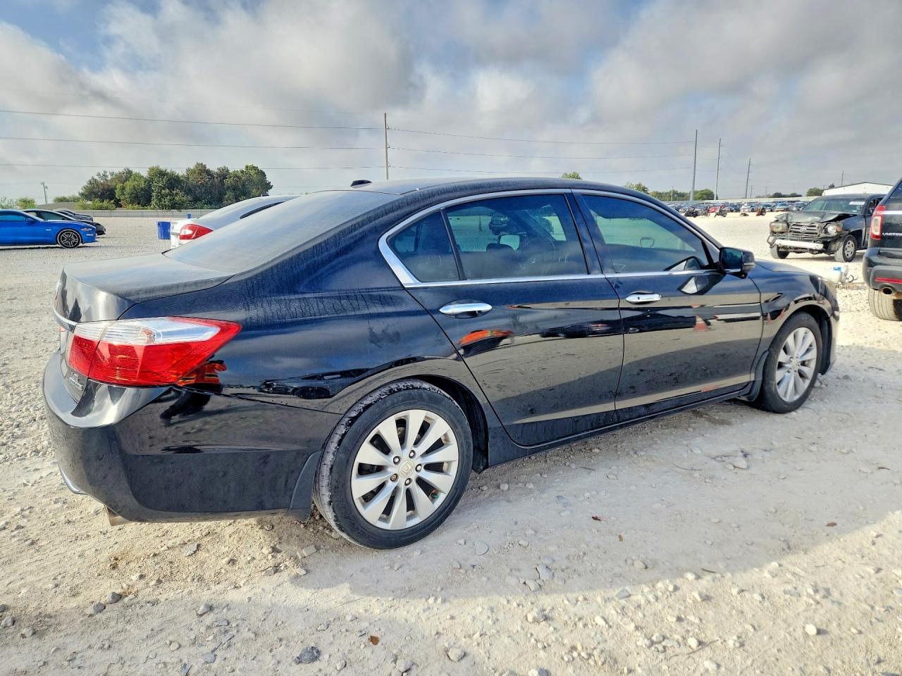 2013 Honda Accord Touring Black vin: 1HGCR3F93DA028046
