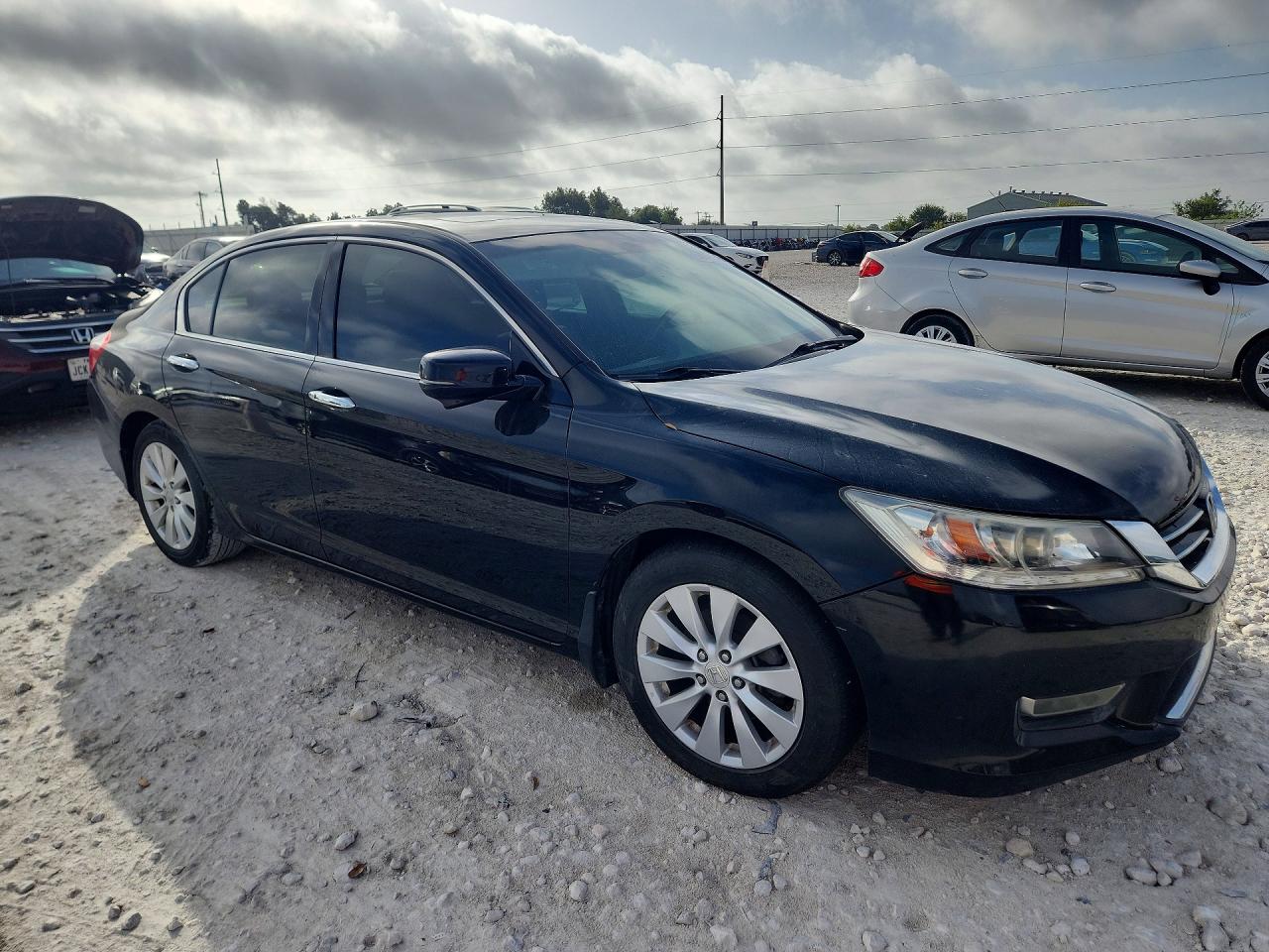 2013 Honda Accord Touring Black vin: 1HGCR3F93DA028046