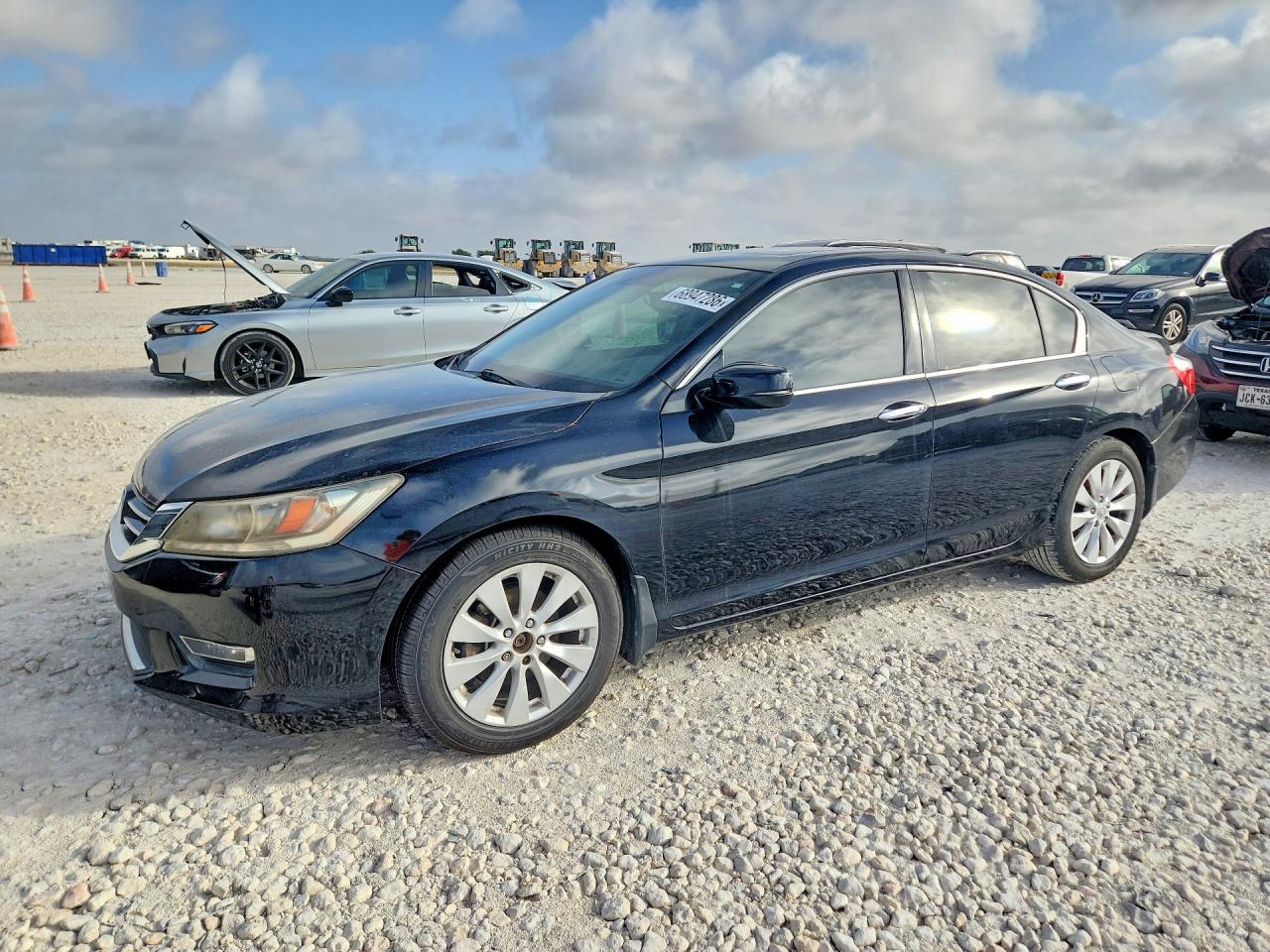2013 Honda Accord Touring Black vin: 1HGCR3F93DA028046