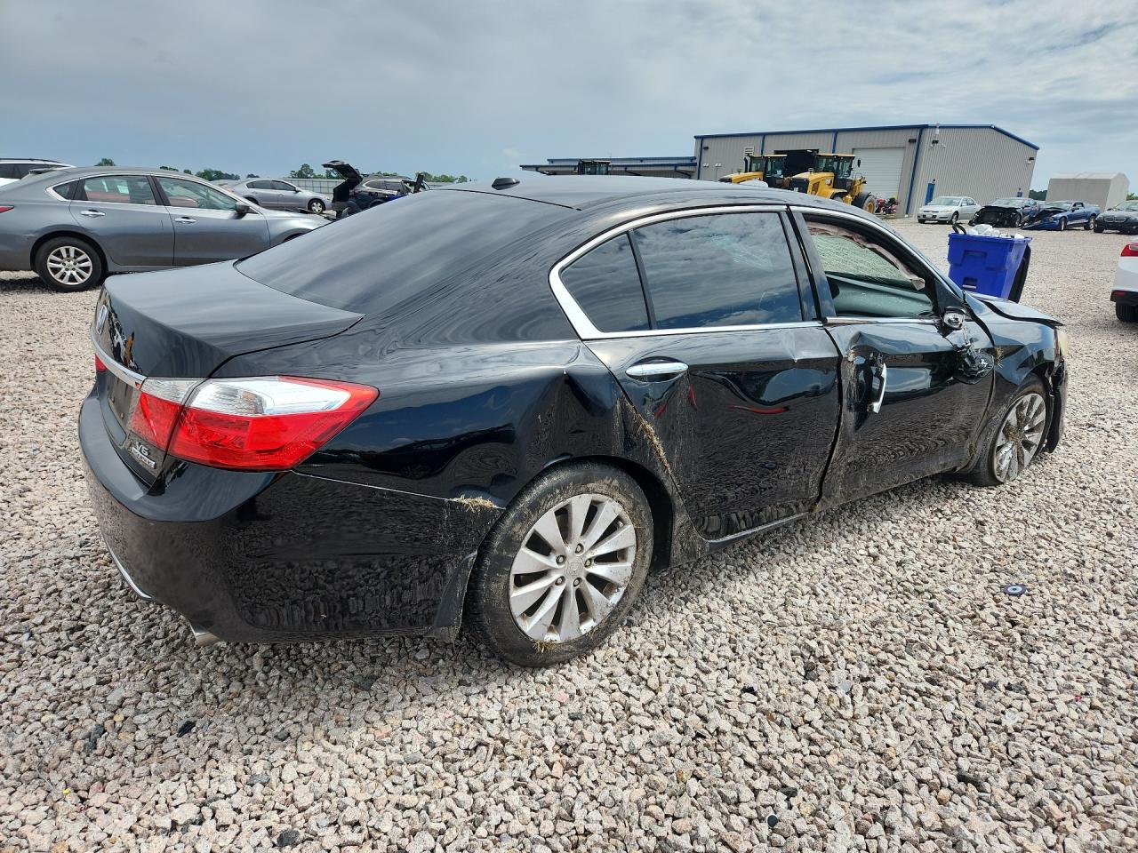2013 Honda Accord Touring Black vin: 1HGCR3F93DA043887