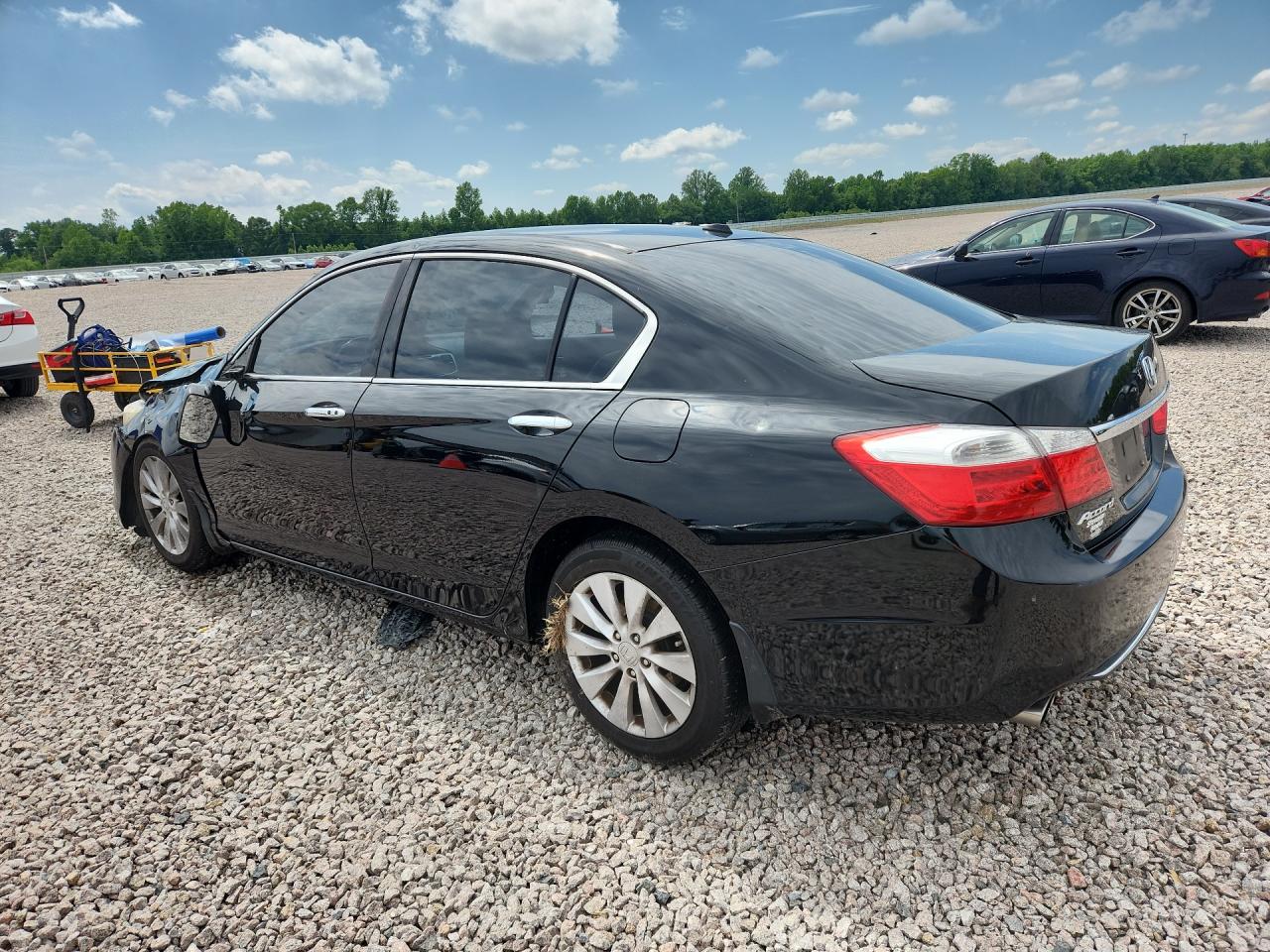 2013 Honda Accord Touring Black vin: 1HGCR3F93DA043887