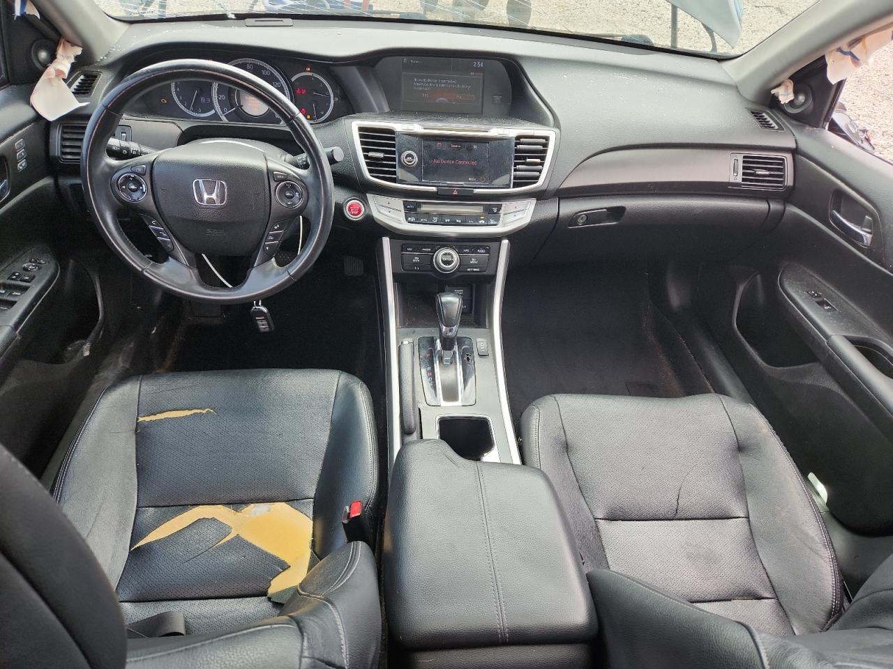 2013 Honda Accord Touring Black vin: 1HGCR3F93DA043887