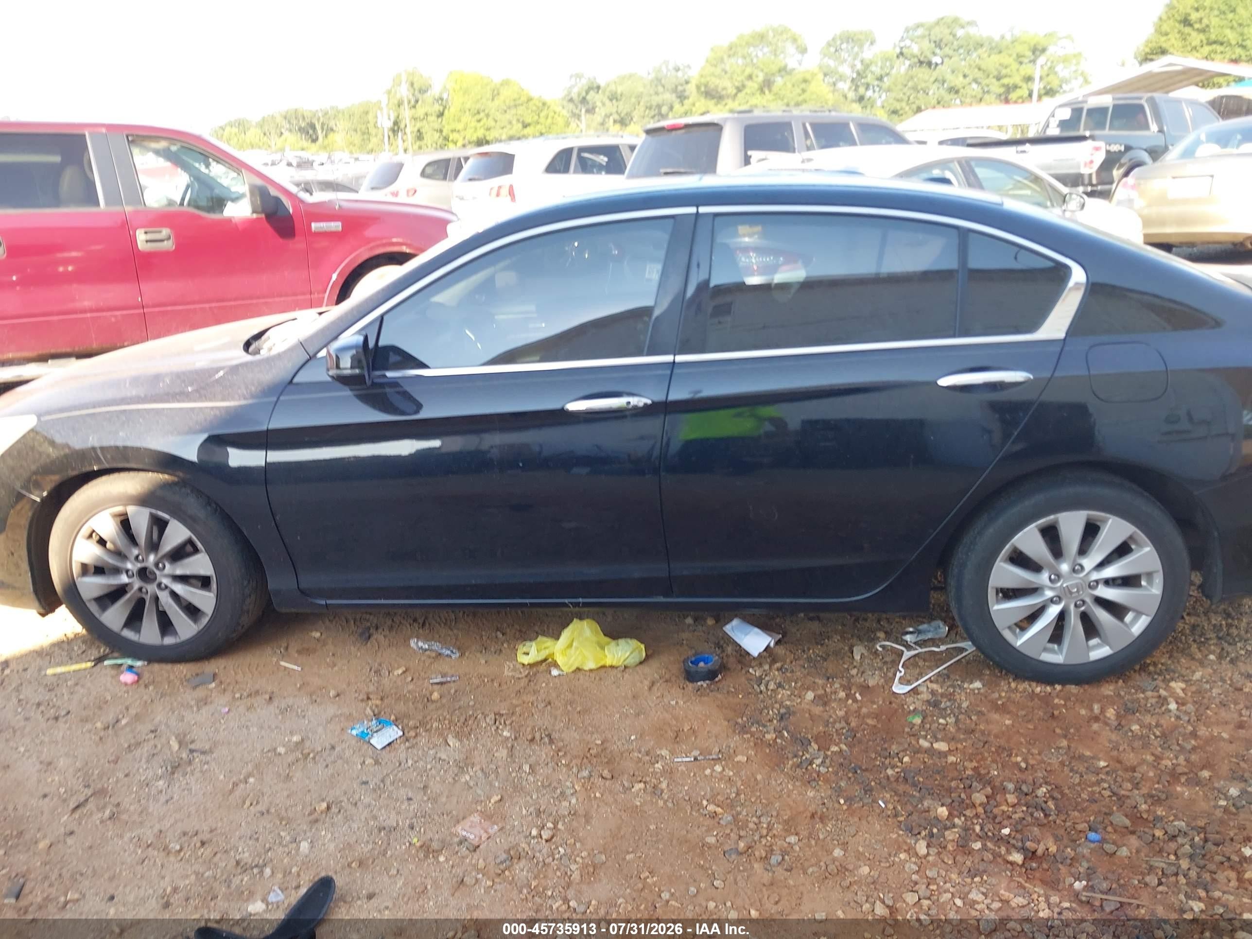 2013 Honda Accord Touring Черный vin: 1HGCR3F93DA046482