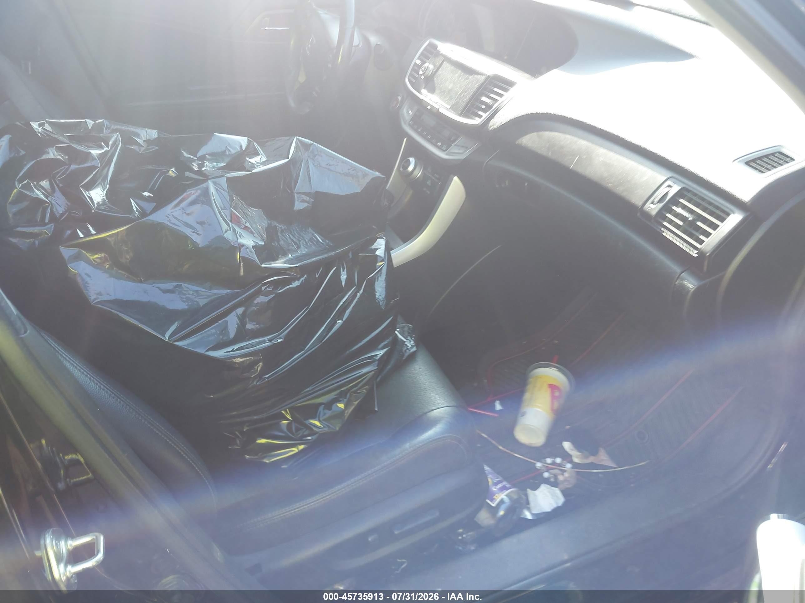 2013 Honda Accord Touring Черный vin: 1HGCR3F93DA046482