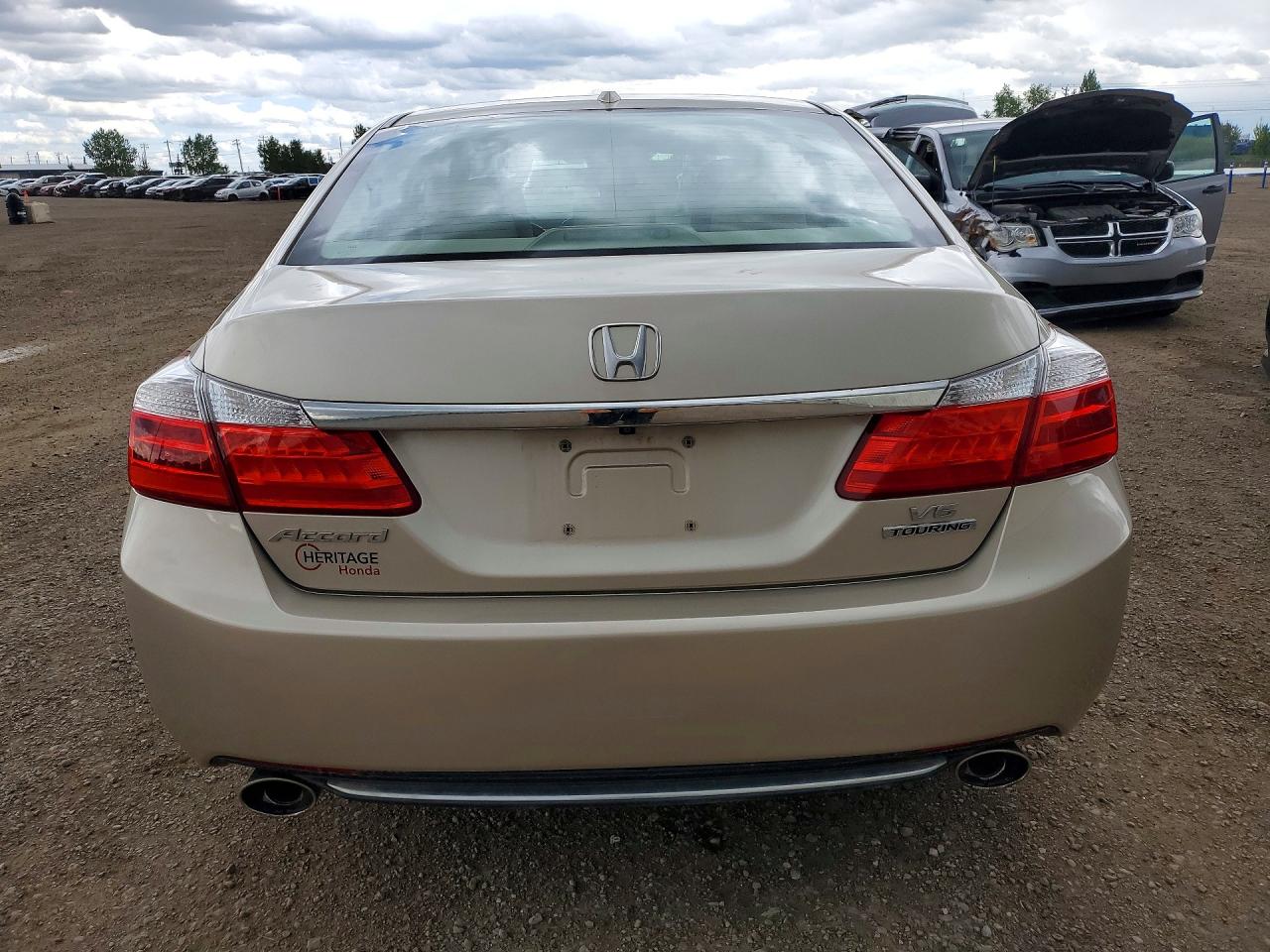 2014 Honda Accord Touring Gold vin: 1HGCR3F93EA801728