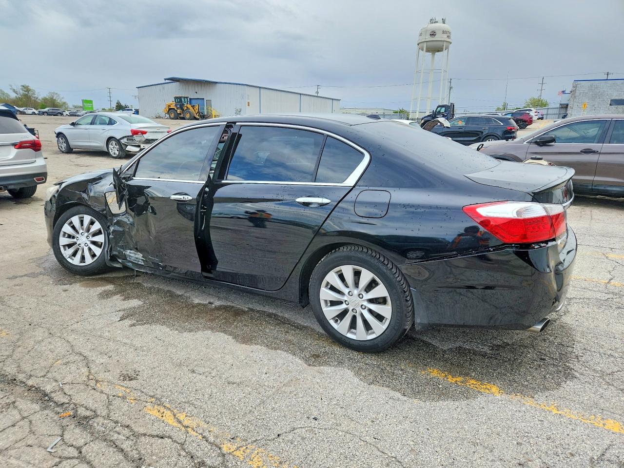 2015 Honda Accord Touring Black vin: 1HGCR3F93FA012397