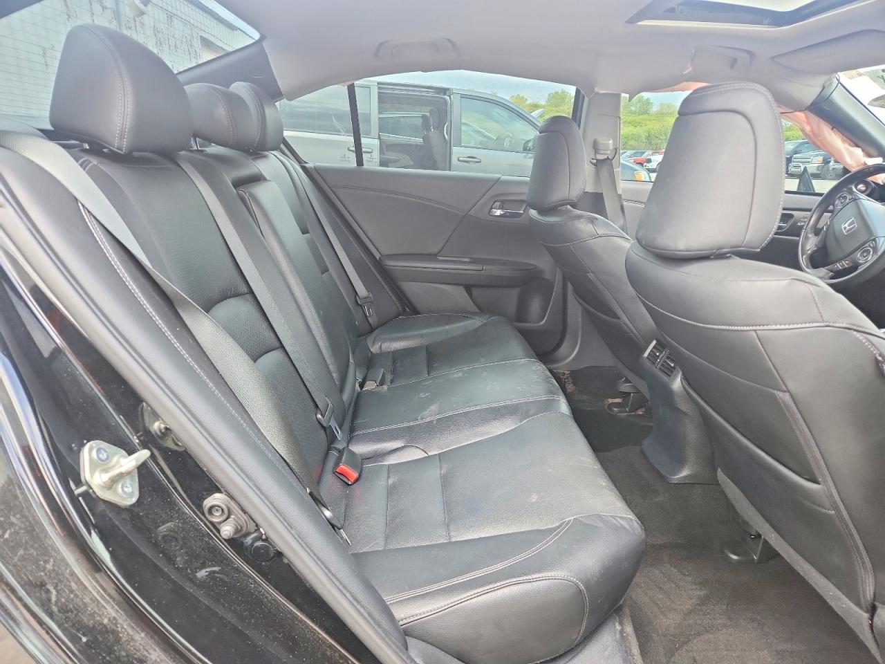 2015 Honda Accord Touring Black vin: 1HGCR3F93FA012397