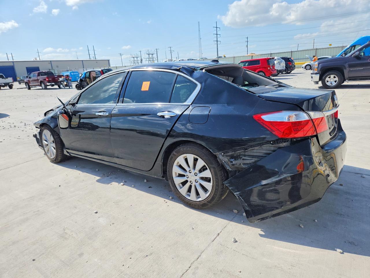 2015 Honda Accord Touring Black vin: 1HGCR3F93FA017888