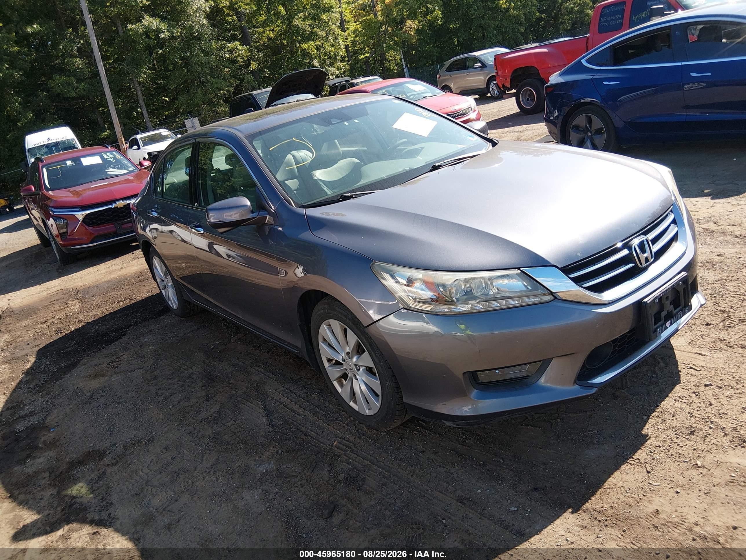 2015 Honda Accord Touring Серый vin: 1HGCR3F93FA029040