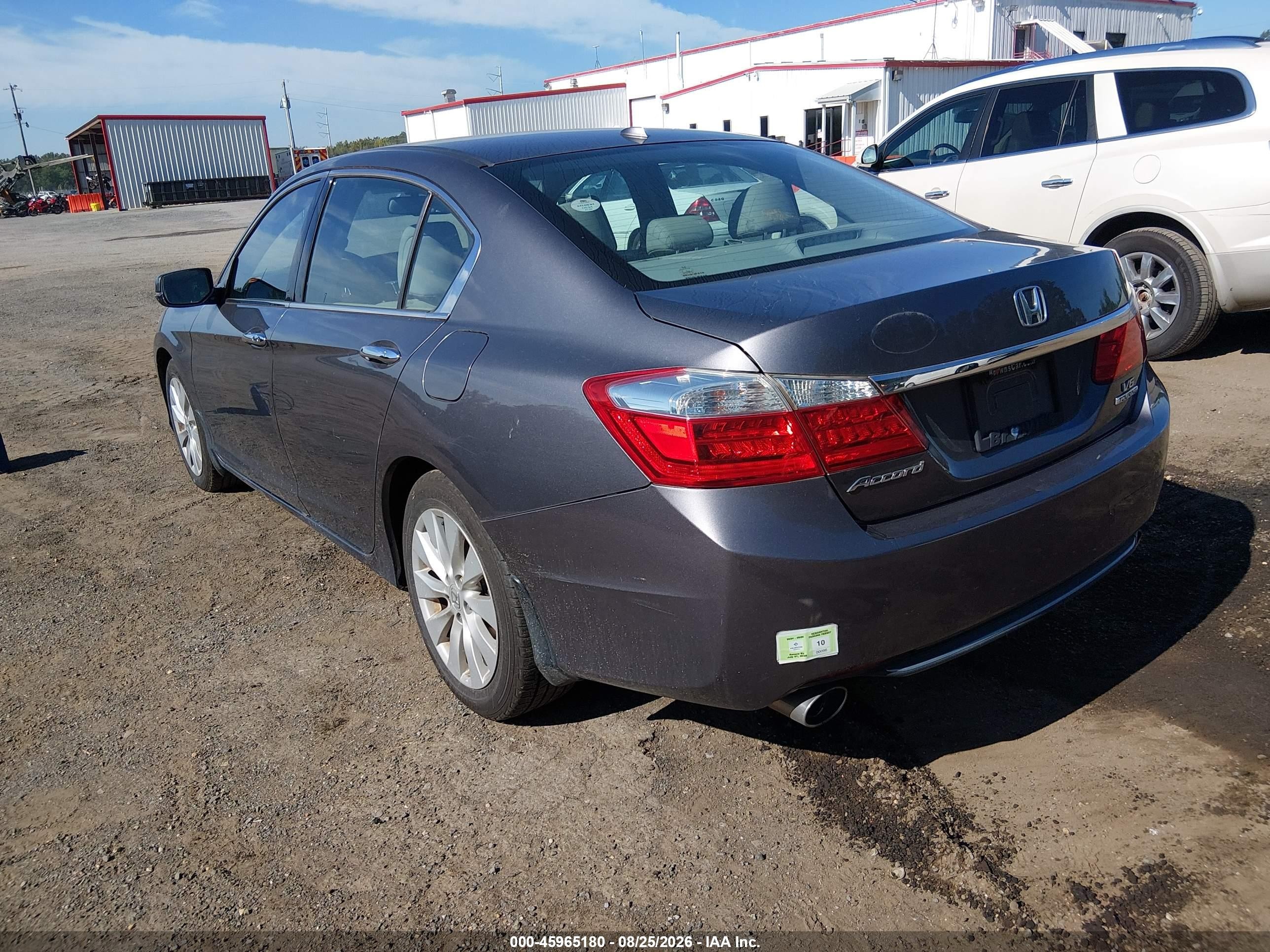 2015 Honda Accord Touring Серый vin: 1HGCR3F93FA029040