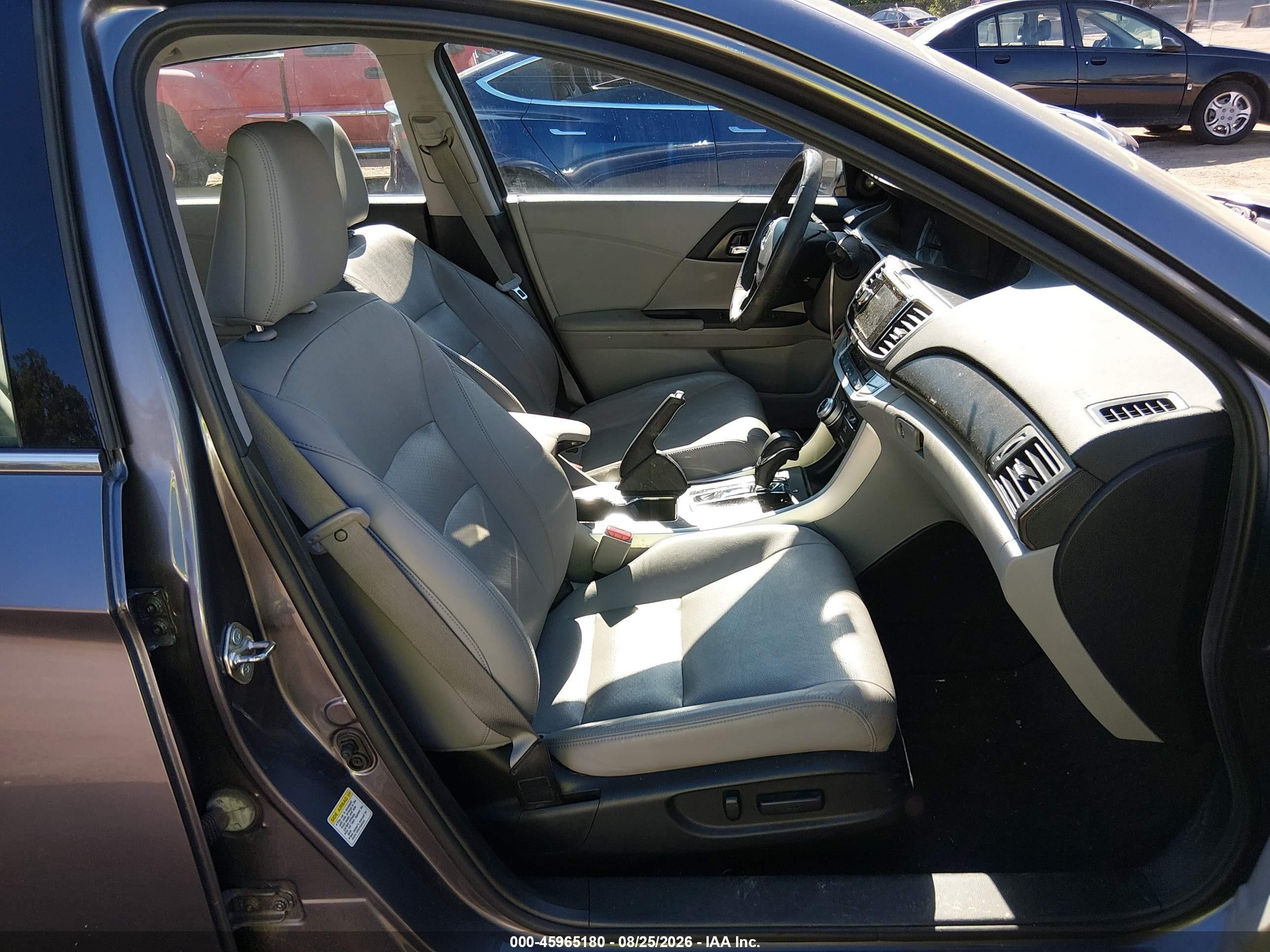 2015 Honda Accord Touring Серый vin: 1HGCR3F93FA029040