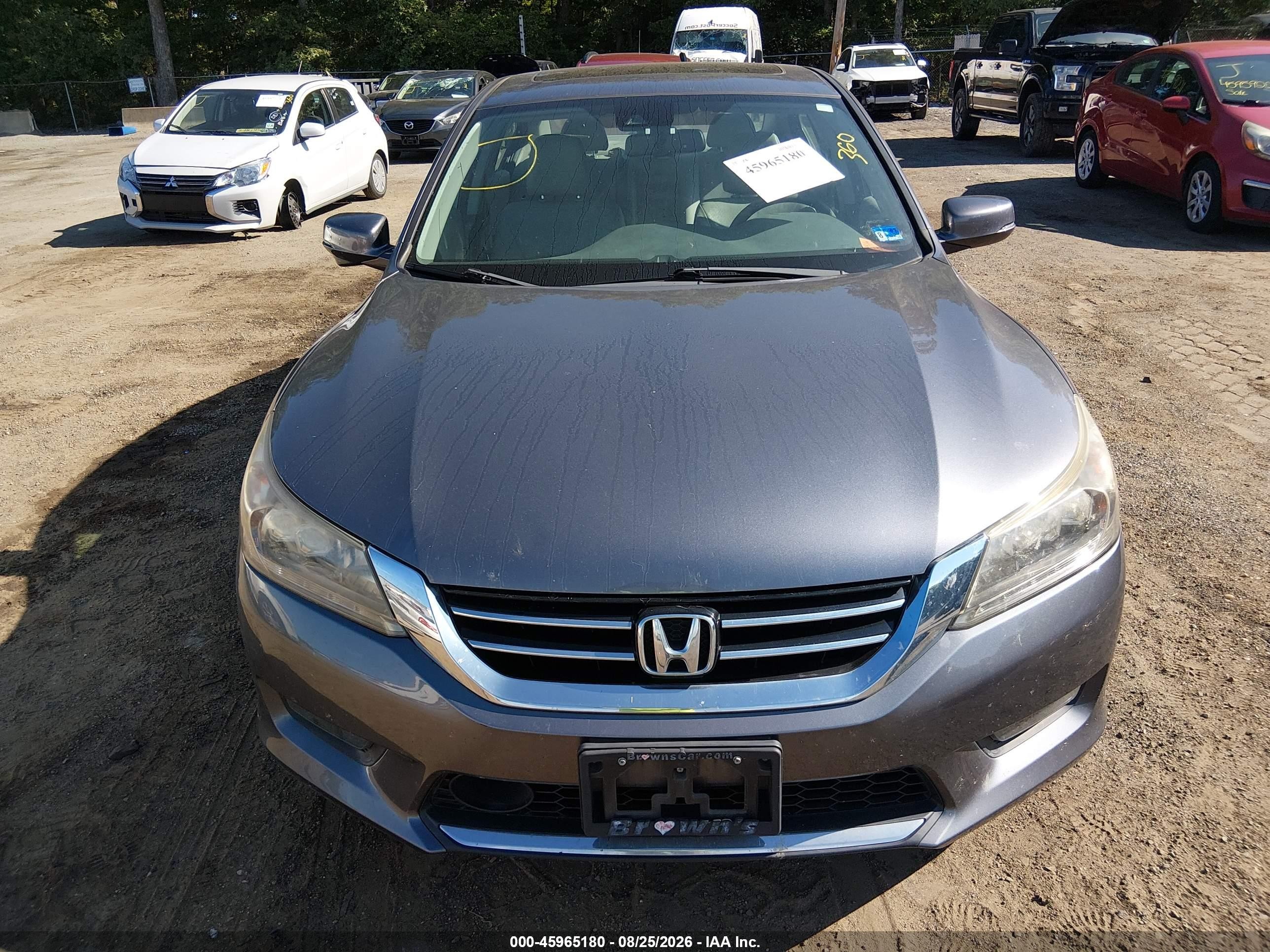 2015 Honda Accord Touring Серый vin: 1HGCR3F93FA029040