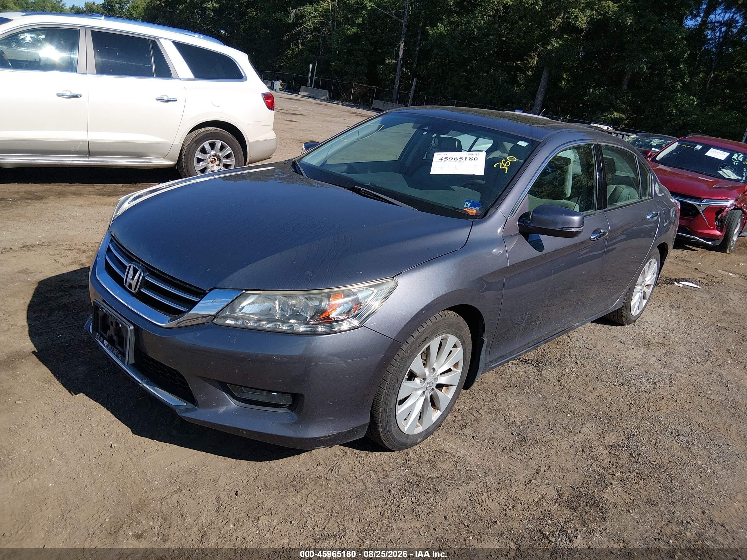 2015 Honda Accord Touring Серый vin: 1HGCR3F93FA029040