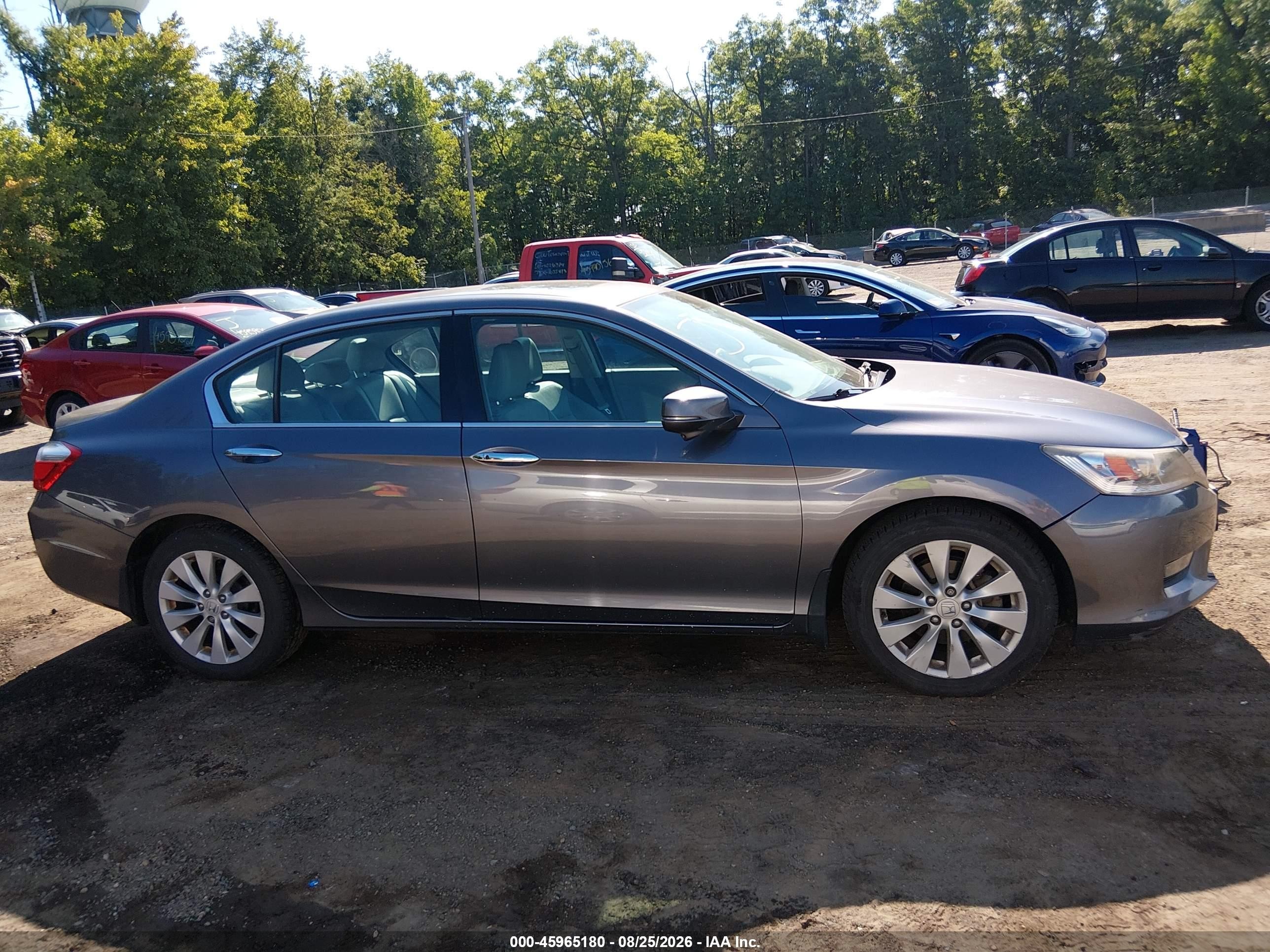 2015 Honda Accord Touring Серый vin: 1HGCR3F93FA029040