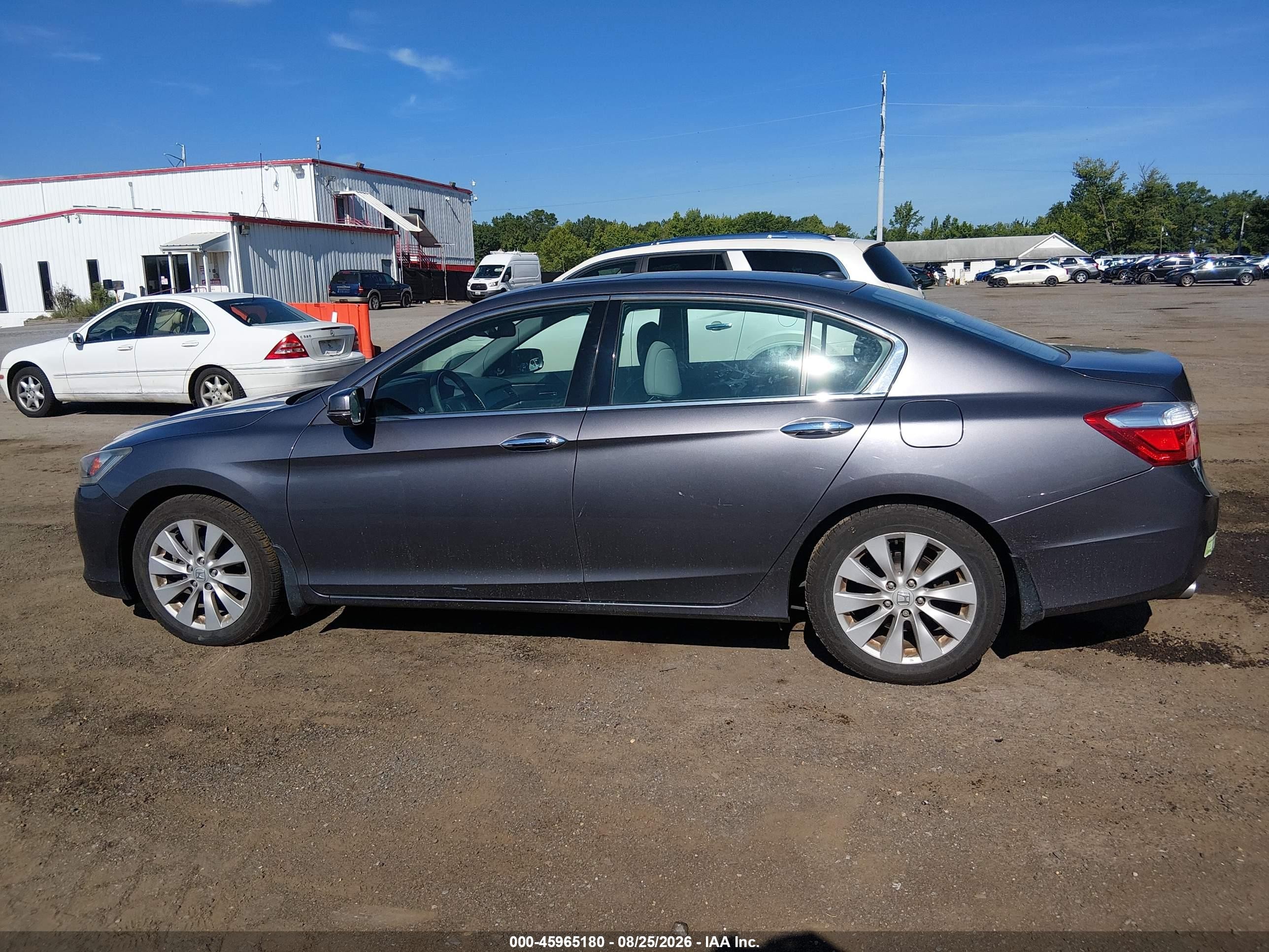 2015 Honda Accord Touring Серый vin: 1HGCR3F93FA029040
