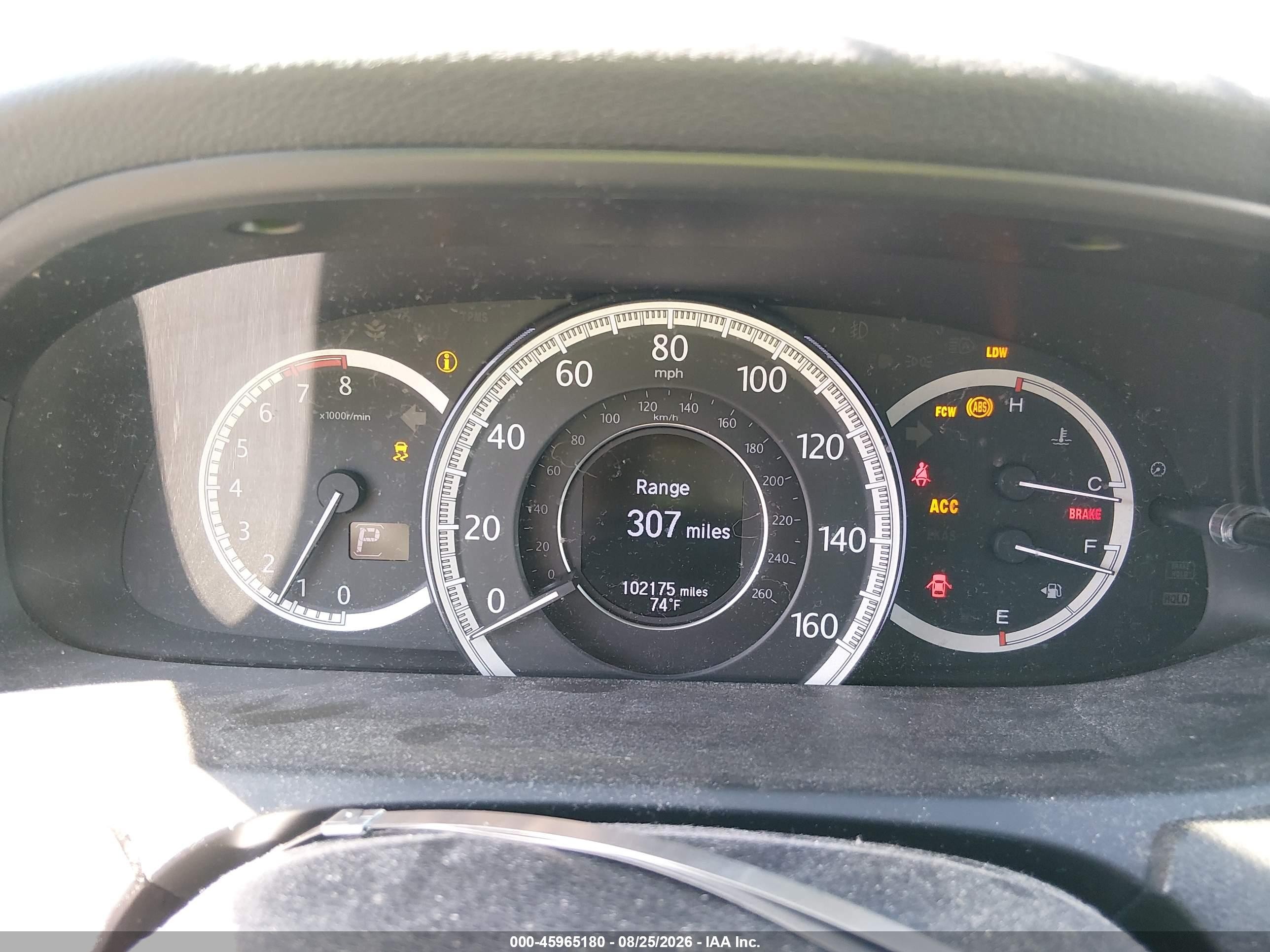 2015 Honda Accord Touring Серый vin: 1HGCR3F93FA029040