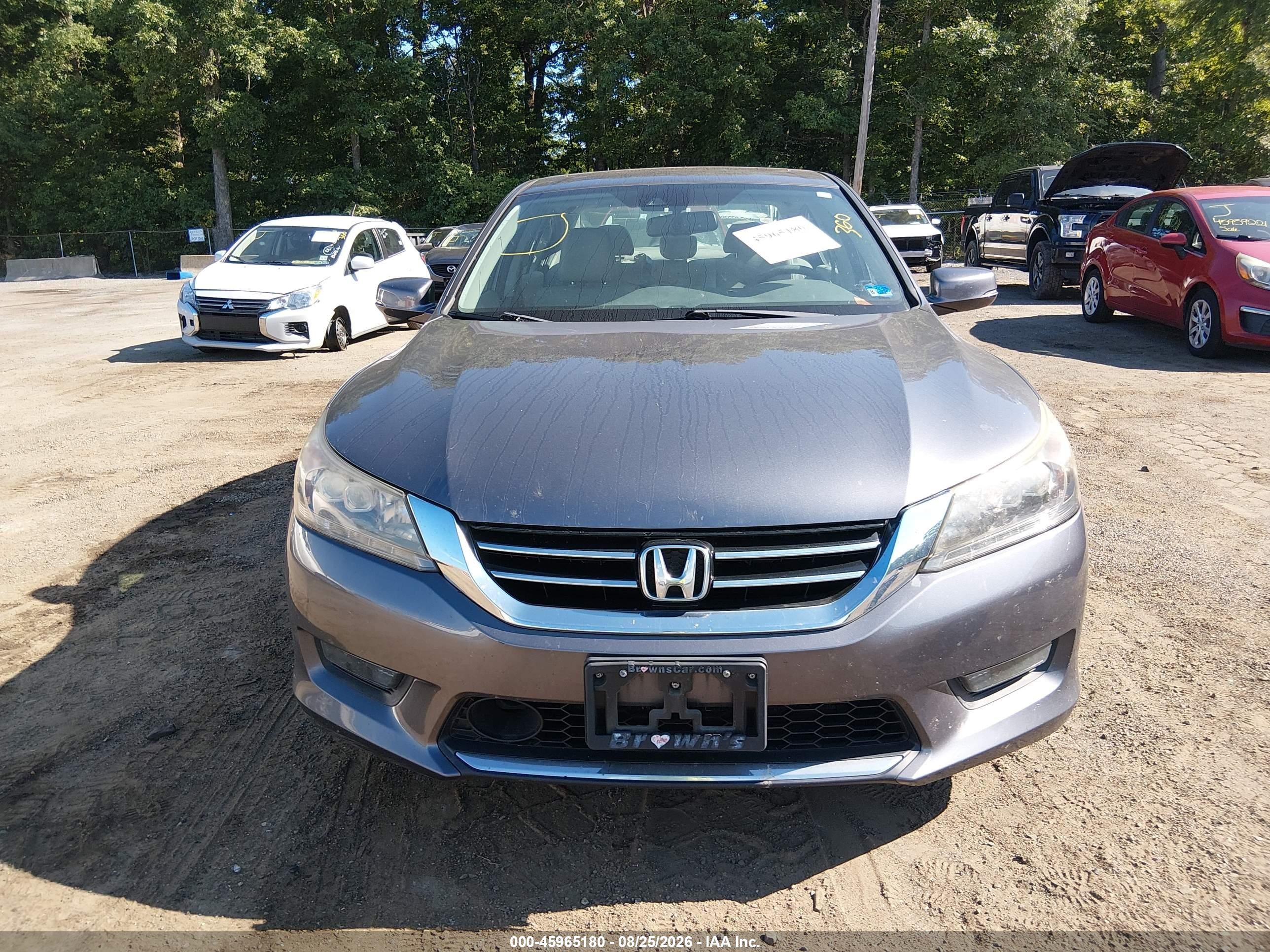 2015 Honda Accord Touring Серый vin: 1HGCR3F93FA029040