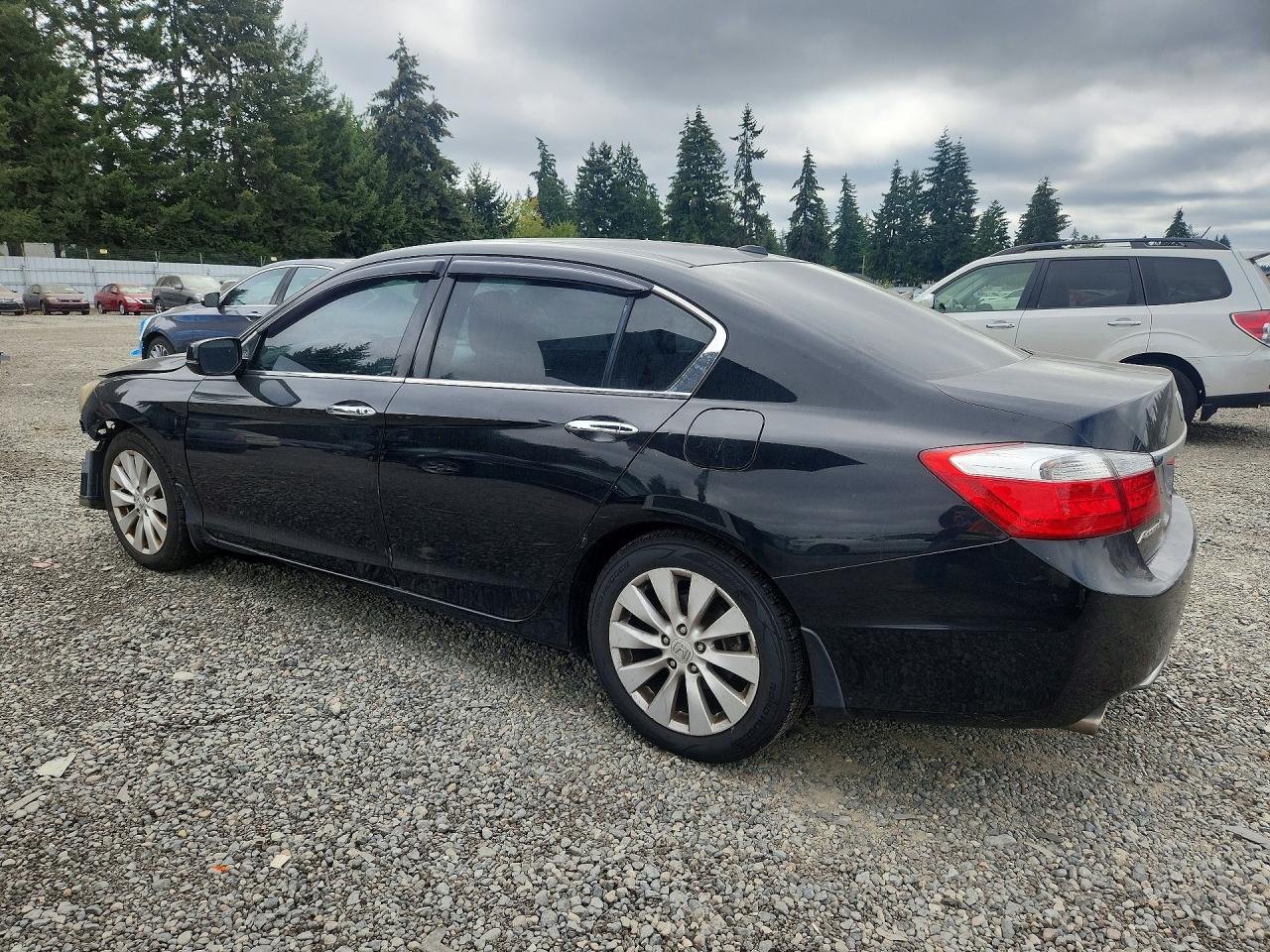 2013 Honda Accord Touring Черный vin: 1HGCR3F94DA004449
