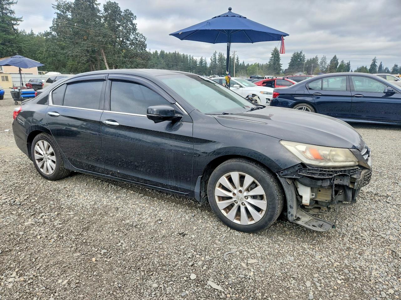 2013 Honda Accord Touring Черный vin: 1HGCR3F94DA004449