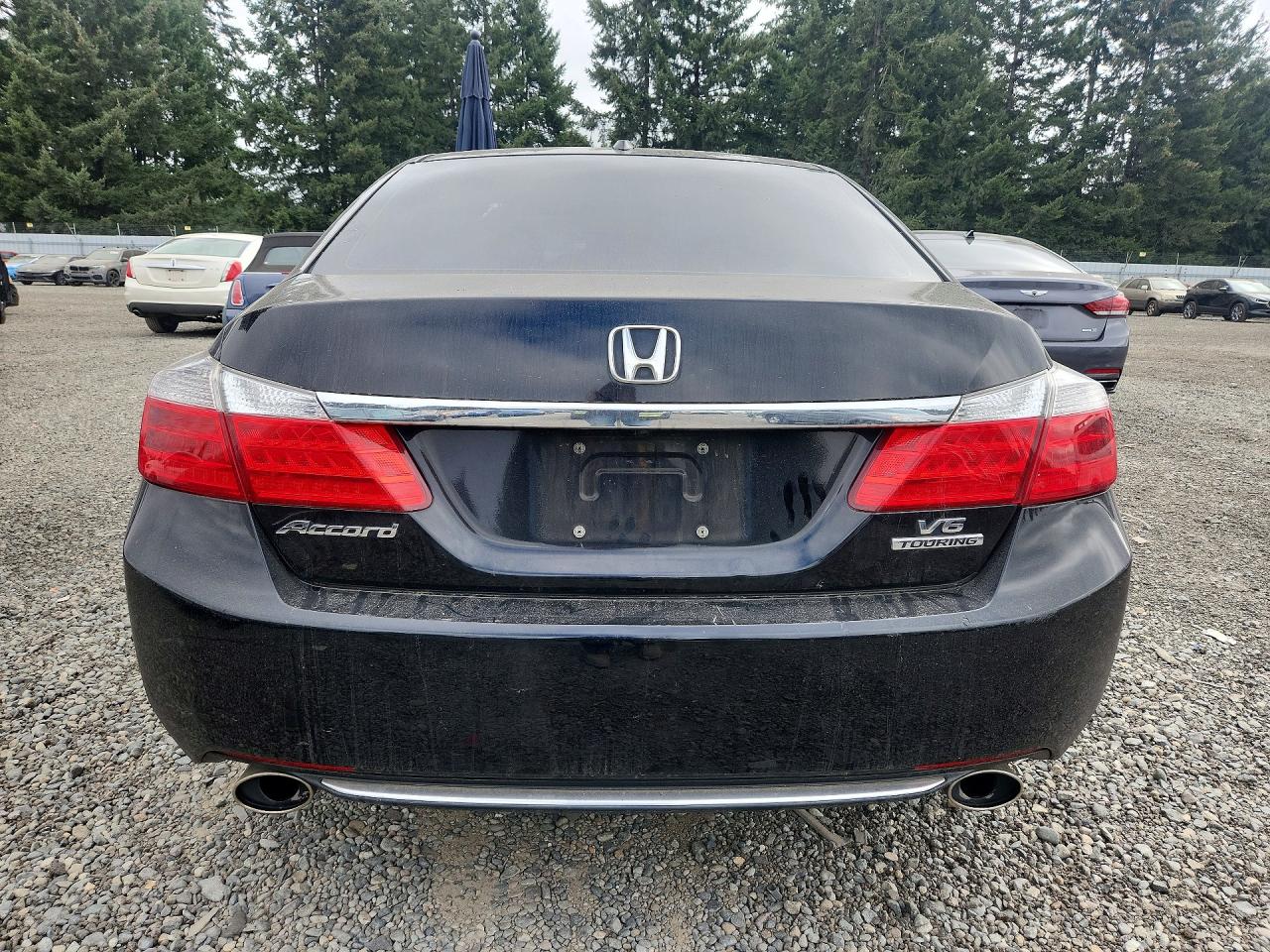 2013 Honda Accord Touring Черный vin: 1HGCR3F94DA004449