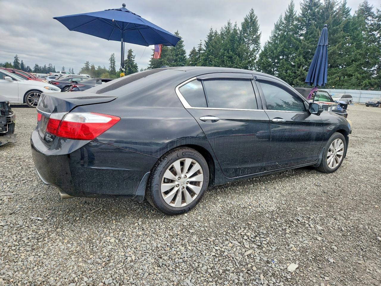 2013 Honda Accord Touring Черный vin: 1HGCR3F94DA004449