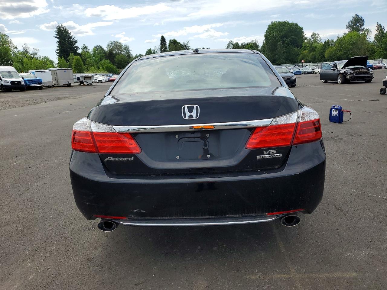 2013 Honda Accord Touring Black vin: 1HGCR3F94DA025639