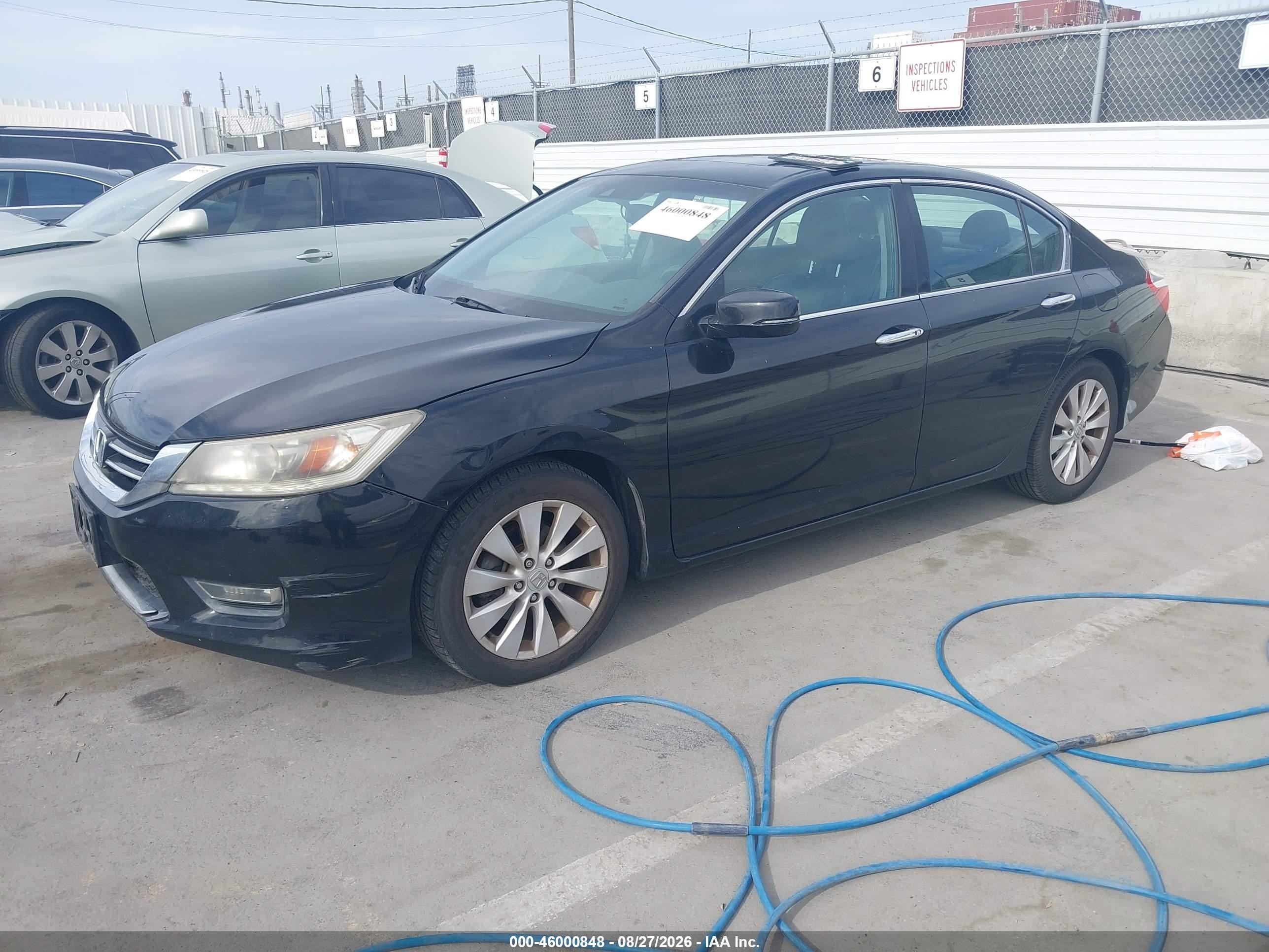 2013 Honda Accord Touring Black vin: 1HGCR3F94DA049147