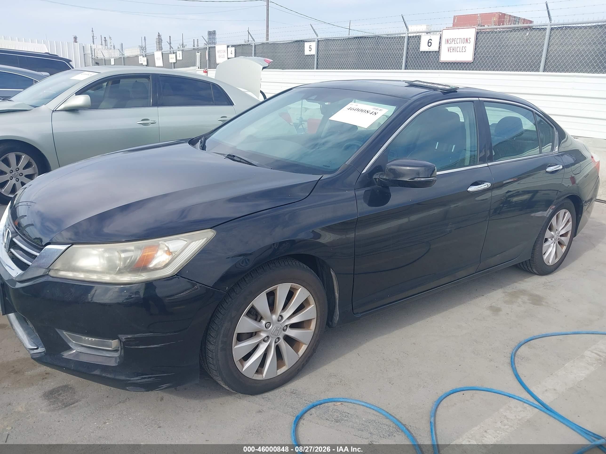 2013 Honda Accord Touring Black vin: 1HGCR3F94DA049147