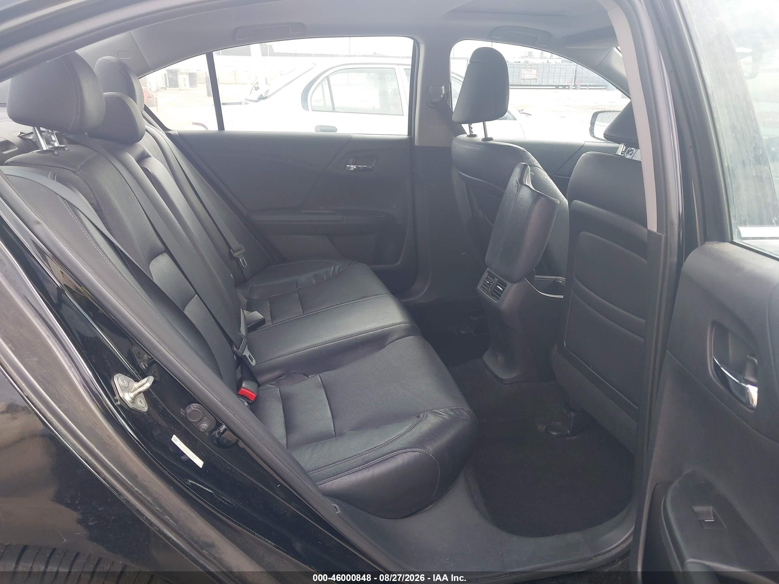 2013 Honda Accord Touring Black vin: 1HGCR3F94DA049147