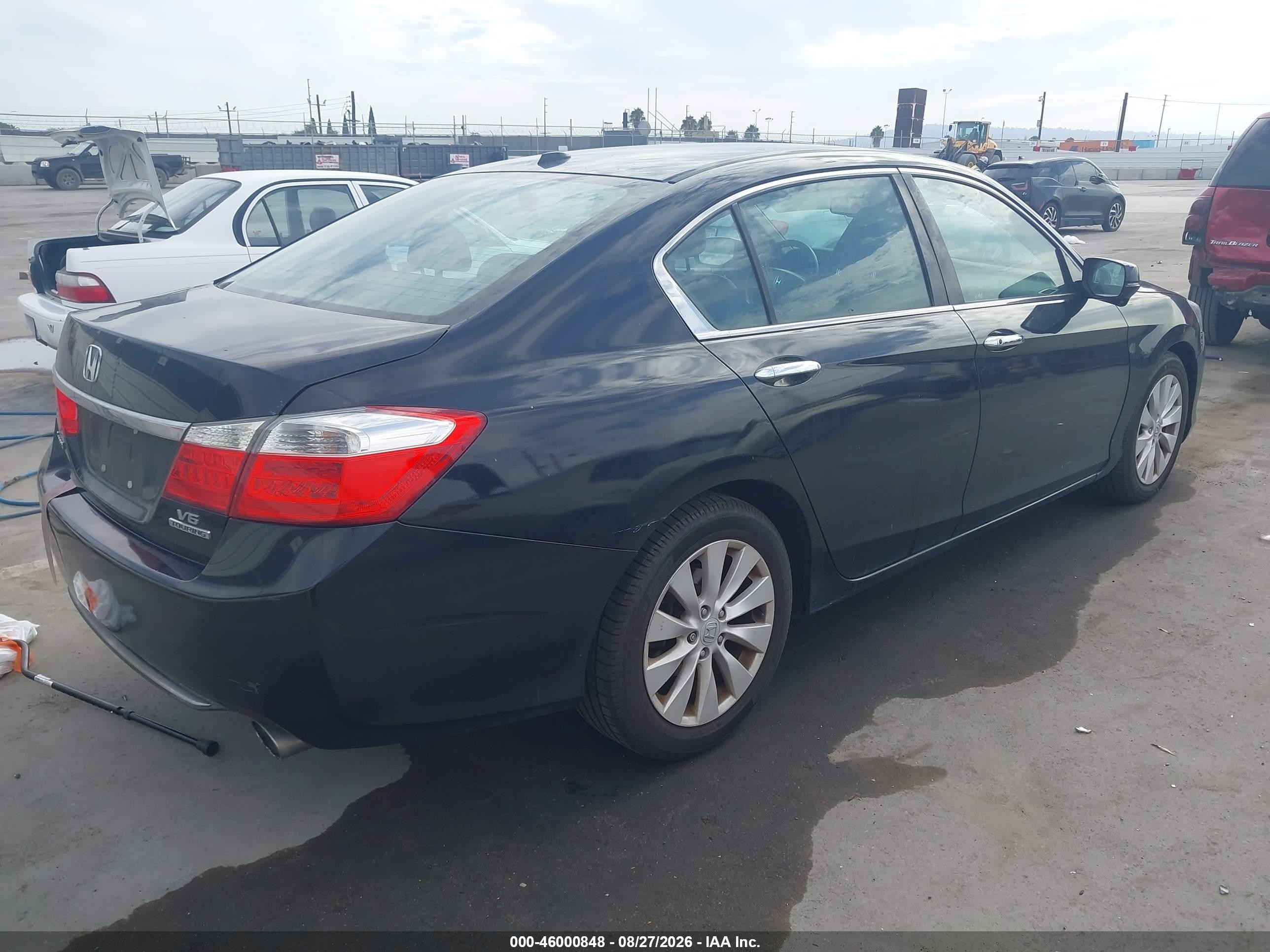 2013 Honda Accord Touring Black vin: 1HGCR3F94DA049147