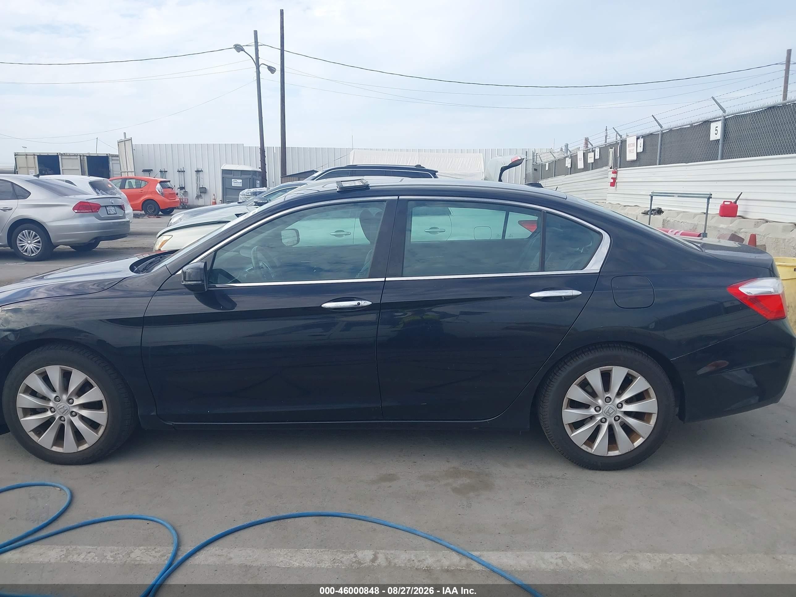 2013 Honda Accord Touring Black vin: 1HGCR3F94DA049147