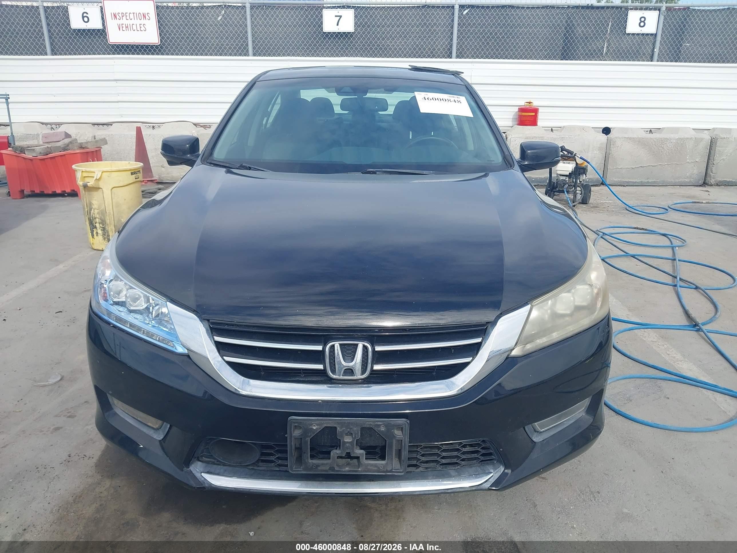 2013 Honda Accord Touring Black vin: 1HGCR3F94DA049147