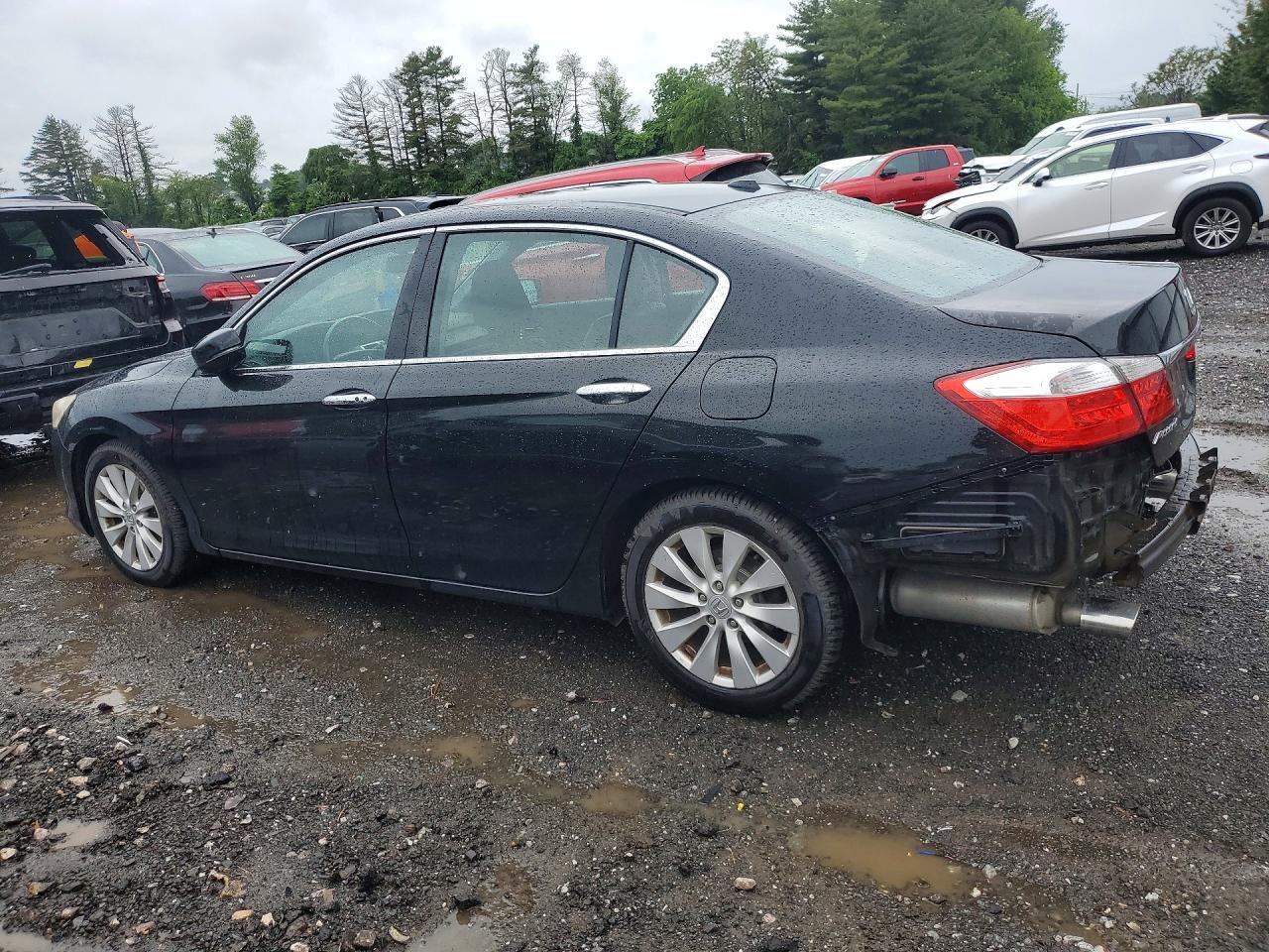 2015 Honda Accord Touring Black vin: 1HGCR3F94FA012831