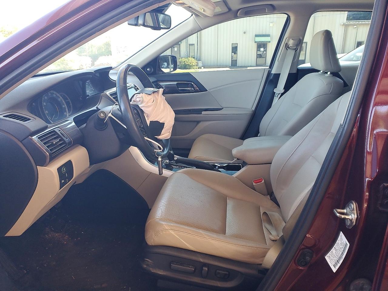 2016 Honda Accord Touring Бордовый vin: 1HGCR3F94GA021174