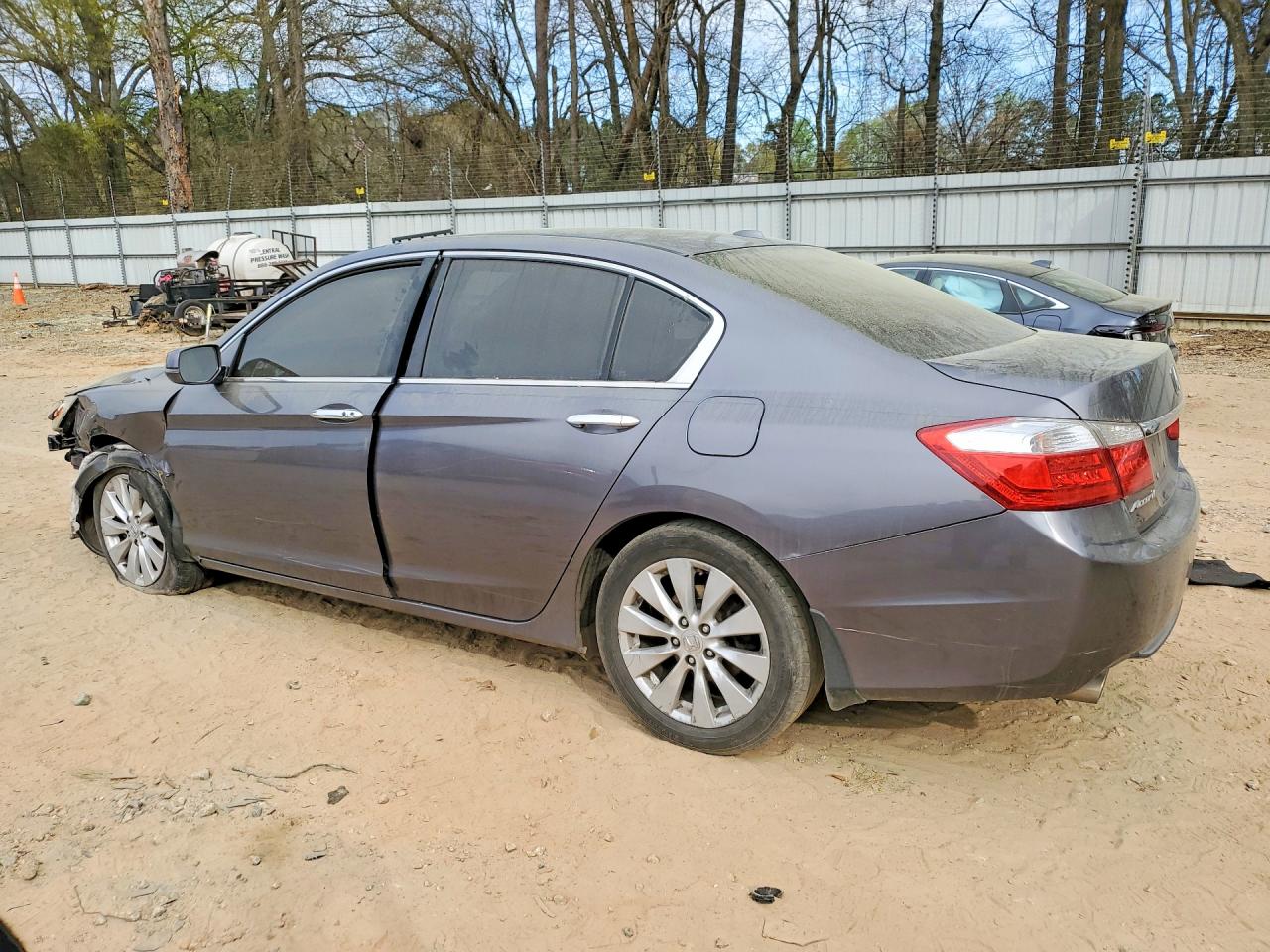 2015 Honda Accord Touring Gray vin: 1HGCR3F95FA008111