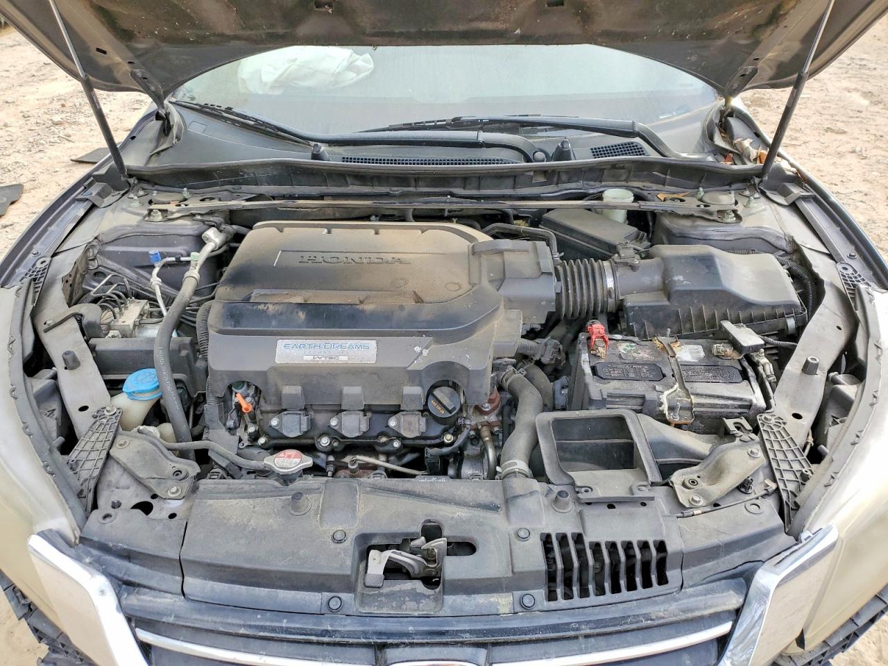 2015 Honda Accord Touring Gray vin: 1HGCR3F95FA008111