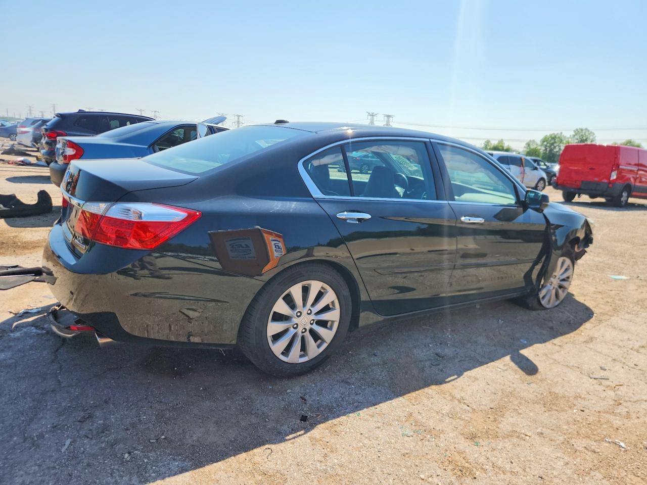 2015 Honda Accord Touring Black vin: 1HGCR3F95FA008867